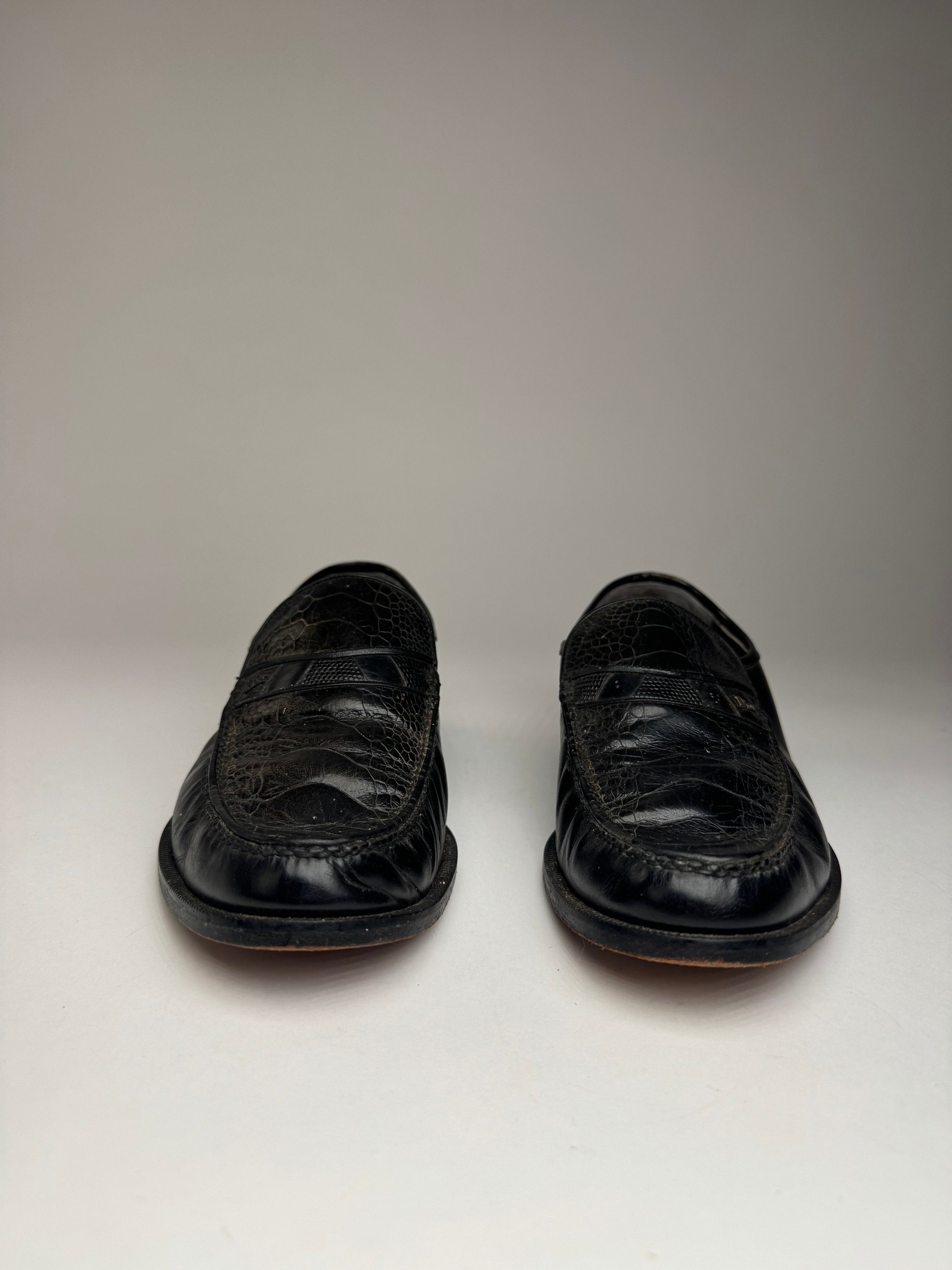 Dior Vintage Leather Loafer Black EU39 Size US 8 / IT 38 - 5 Thumbnail