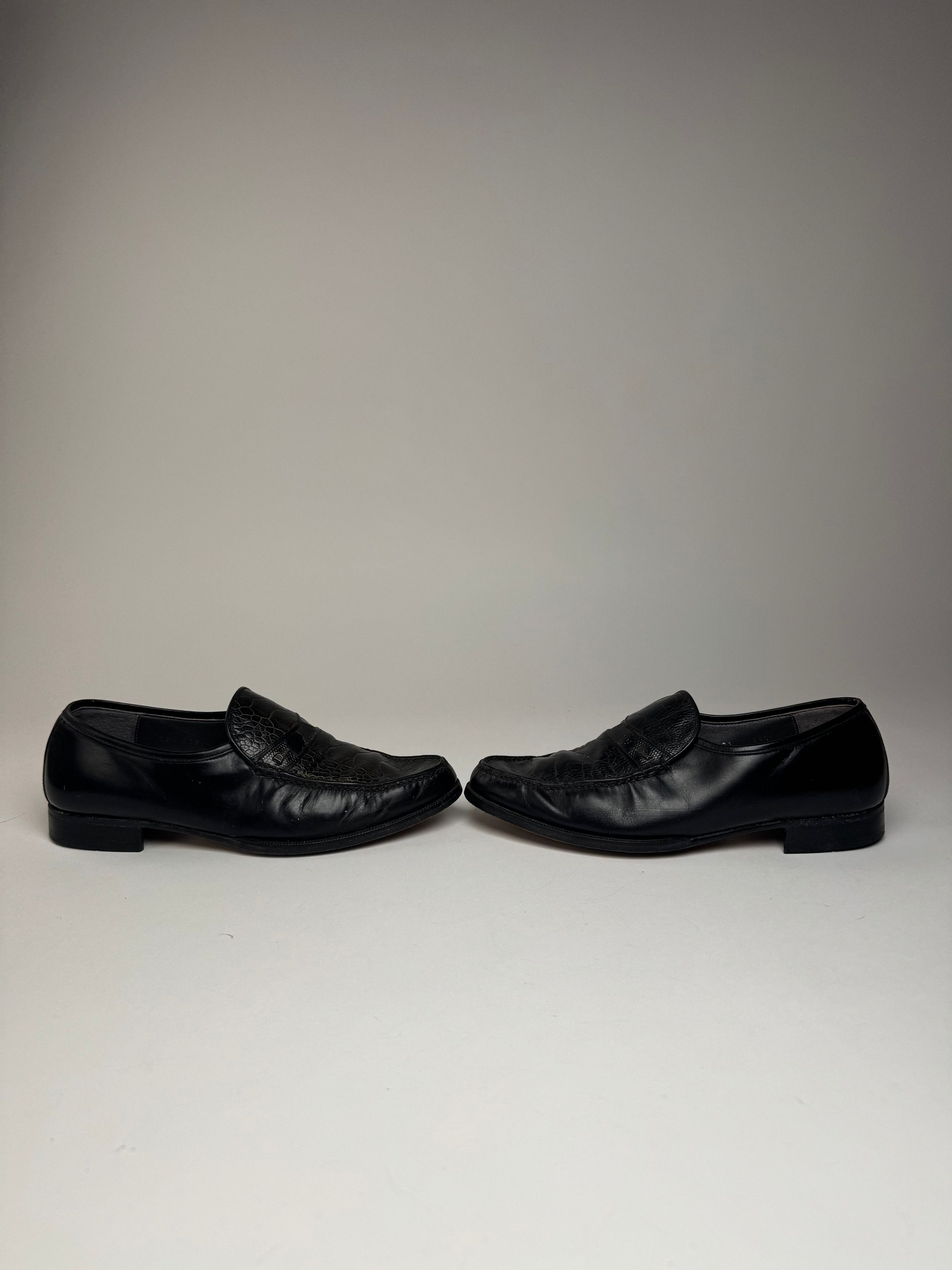 Dior Vintage Leather Loafer Black EU39 Size US 8 / IT 38 - 3 Thumbnail