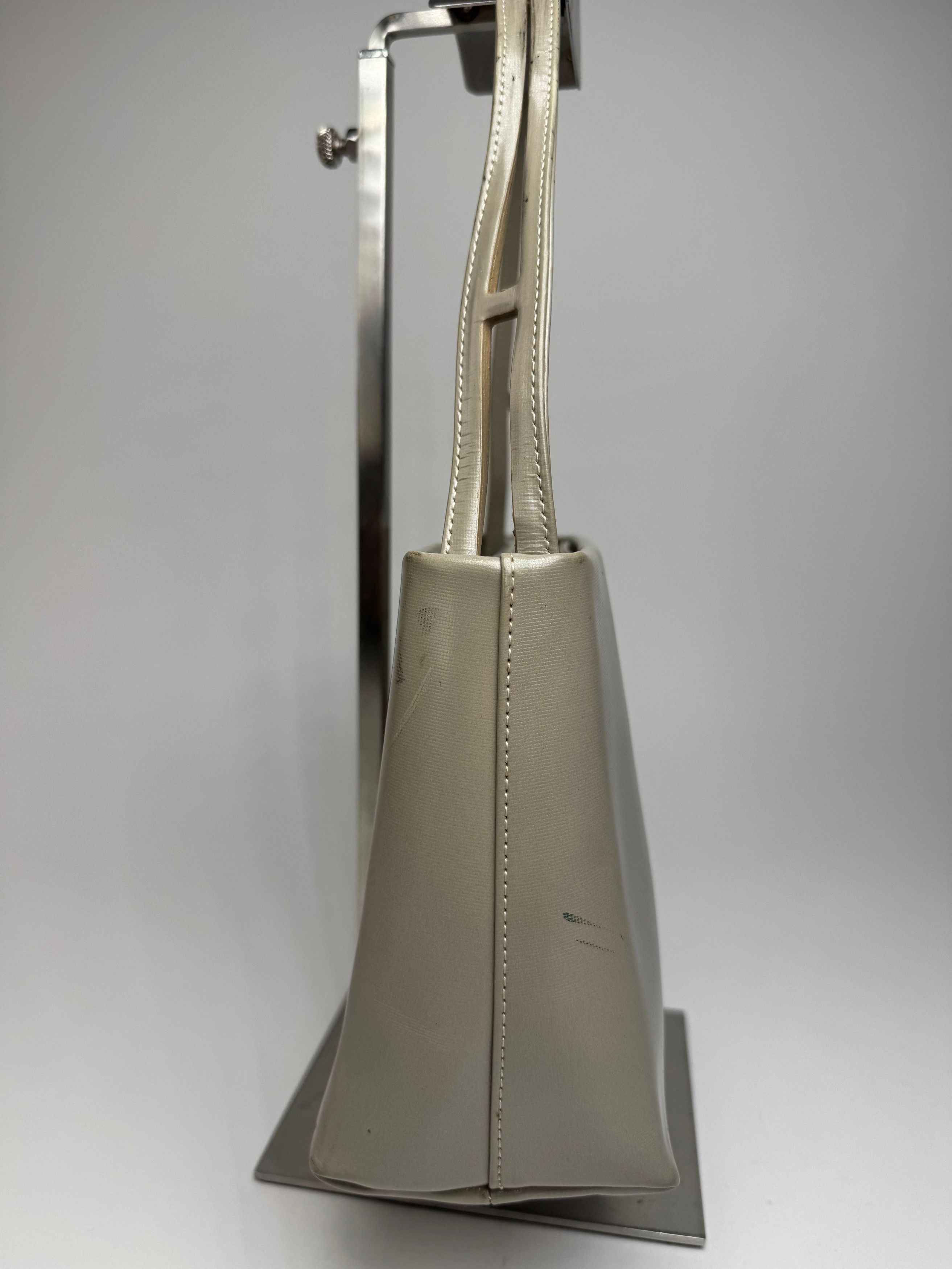 Givenchy Vintage Leather Handbag Grey Size ONE SIZE - 5 Thumbnail