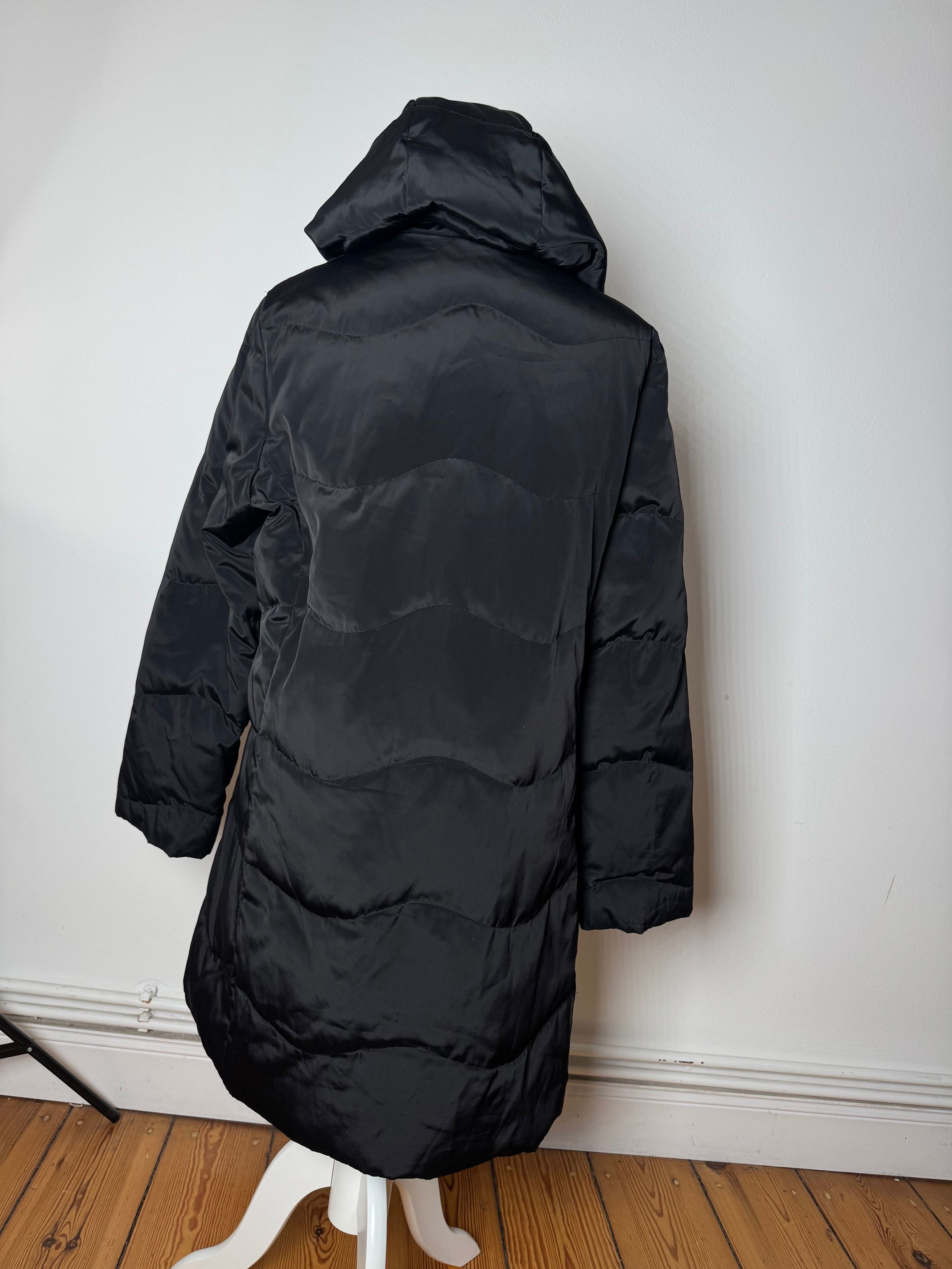 Courreges Vintage Down Parka Black 40/L Size M / US 6-8 / IT 42-44 - 3 Thumbnail