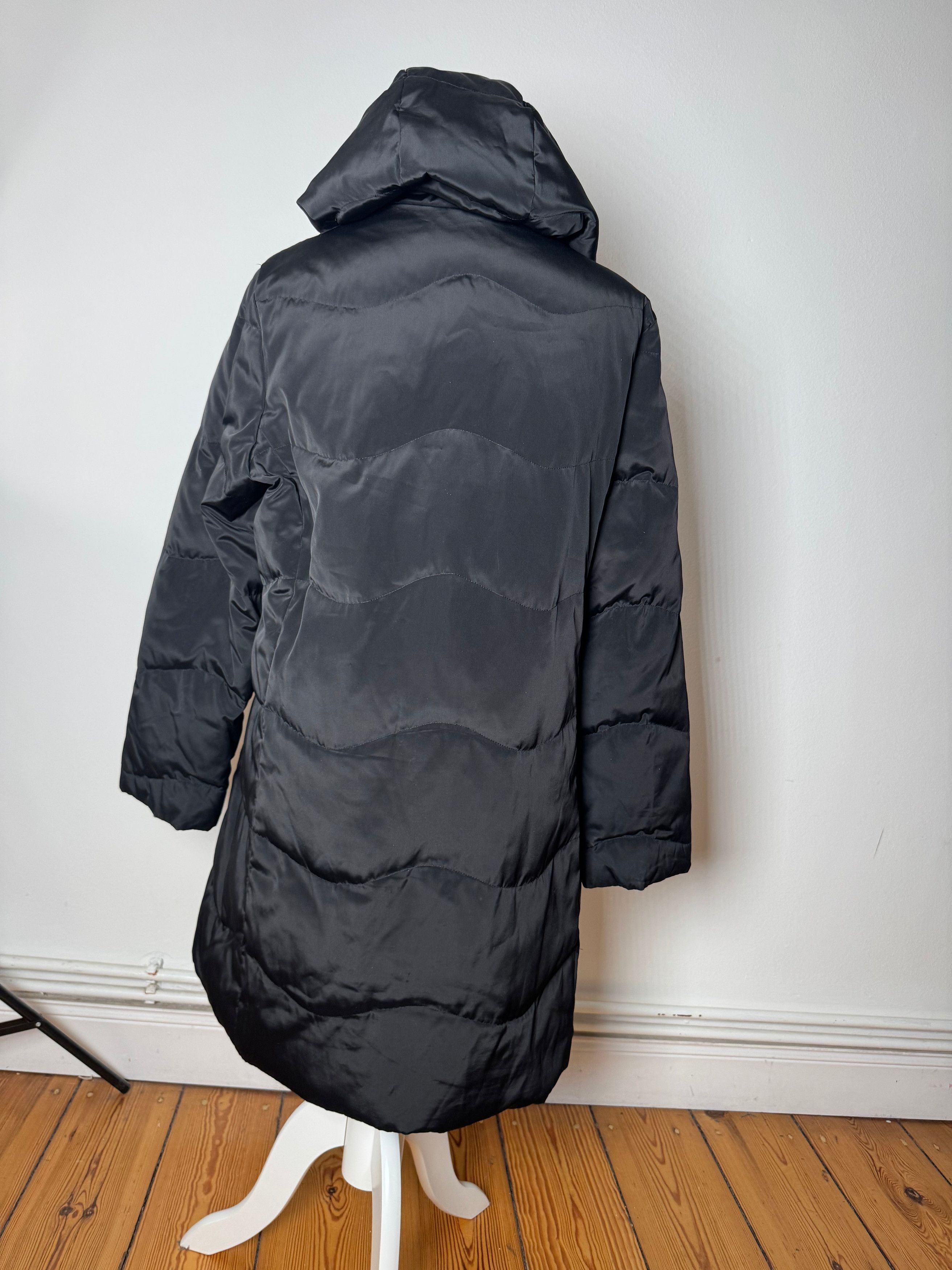 Courreges Vintage Down Parka Black 40/L Size M / US 6-8 / IT 42-44 - 11 Thumbnail