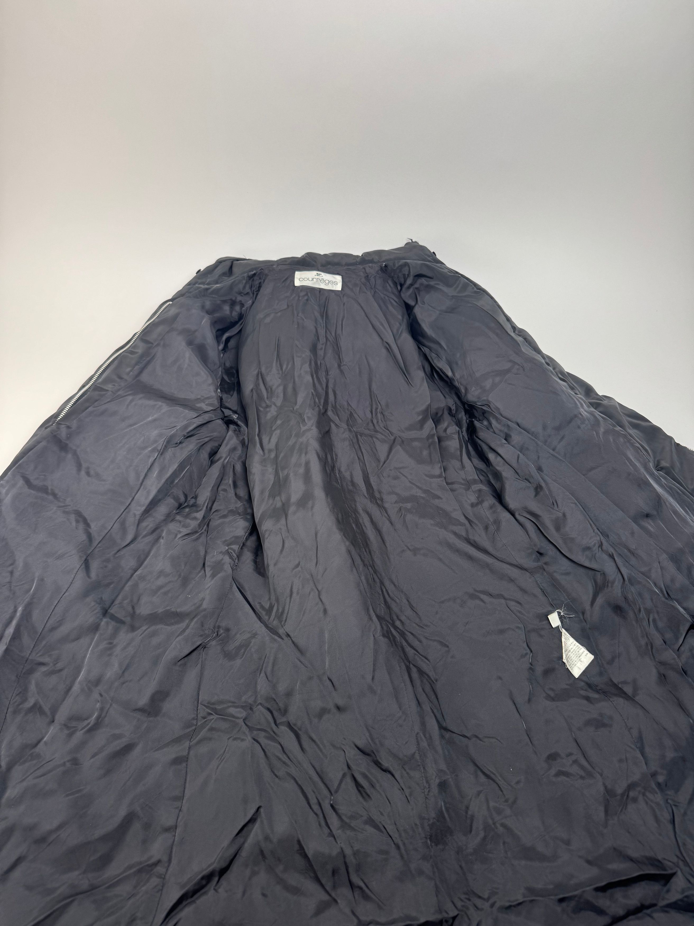 Courreges Vintage Down Parka Black 40/L Size M / US 6-8 / IT 42-44 - 8 Thumbnail