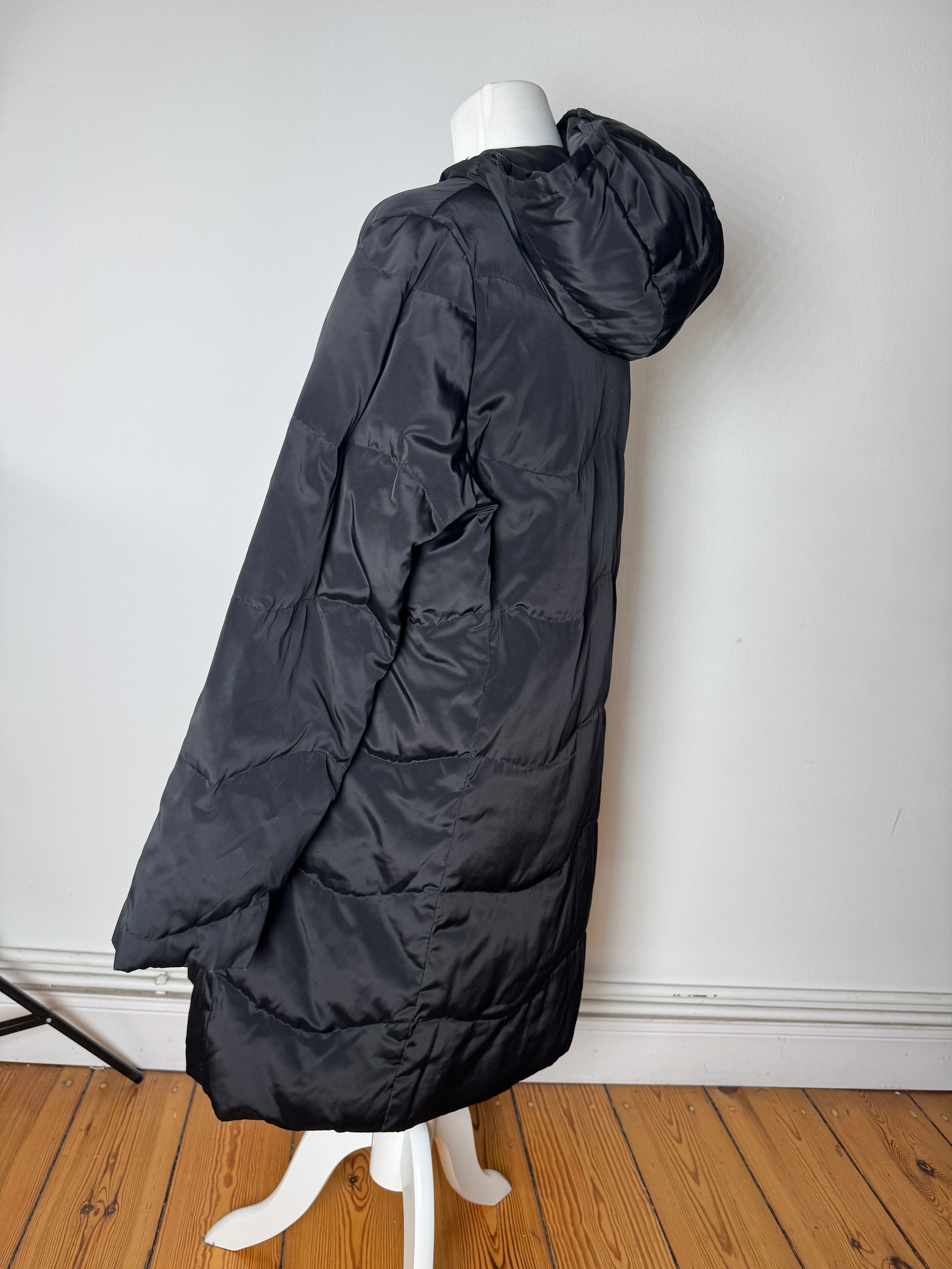 Courreges Vintage Down Parka Black 40/L Size M / US 6-8 / IT 42-44 - 2 Thumbnail