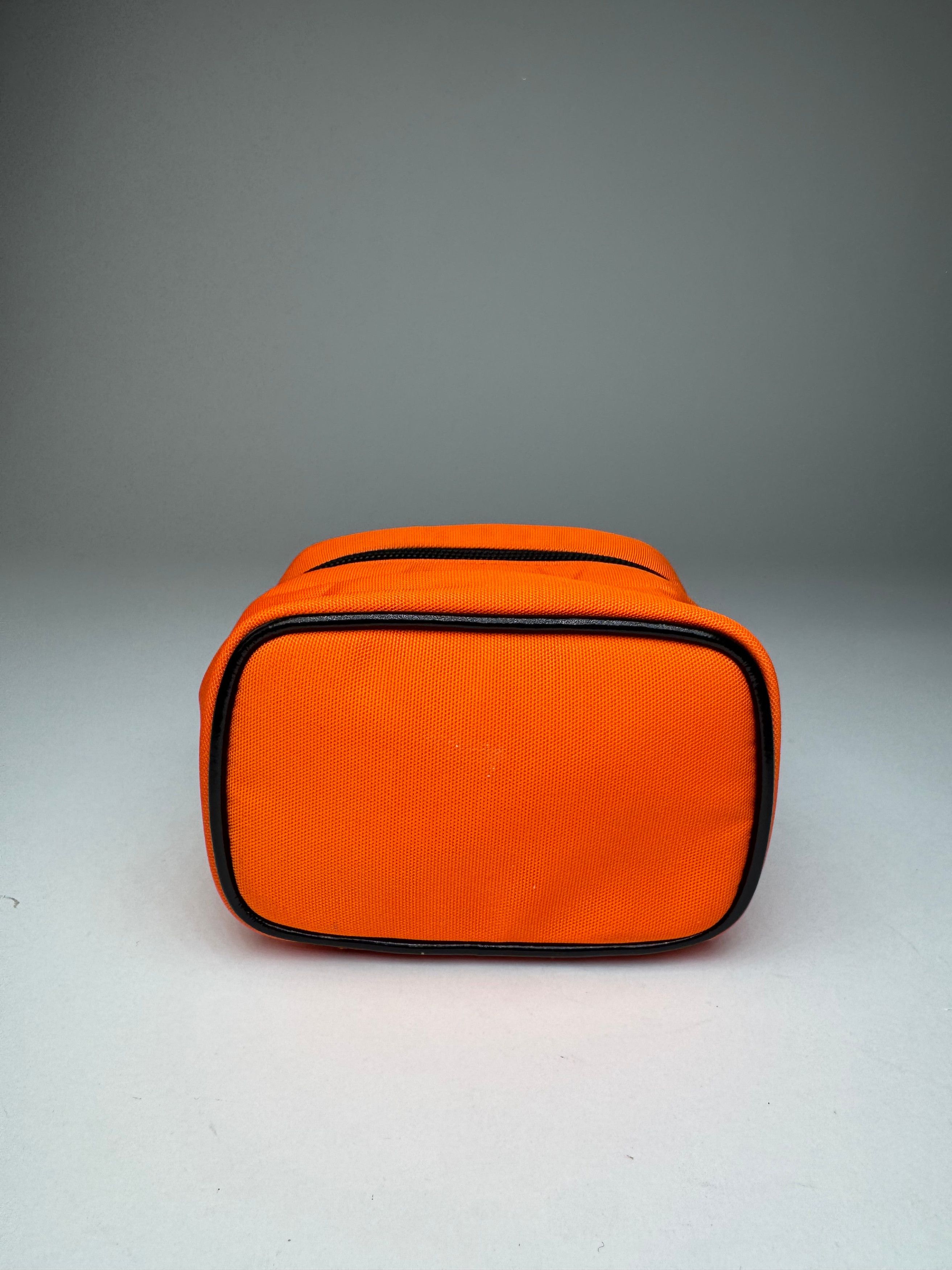 Gucci Vintage Patent Leather Polyester Mini Bag Orange Black Size ONE SIZE - 12 Thumbnail