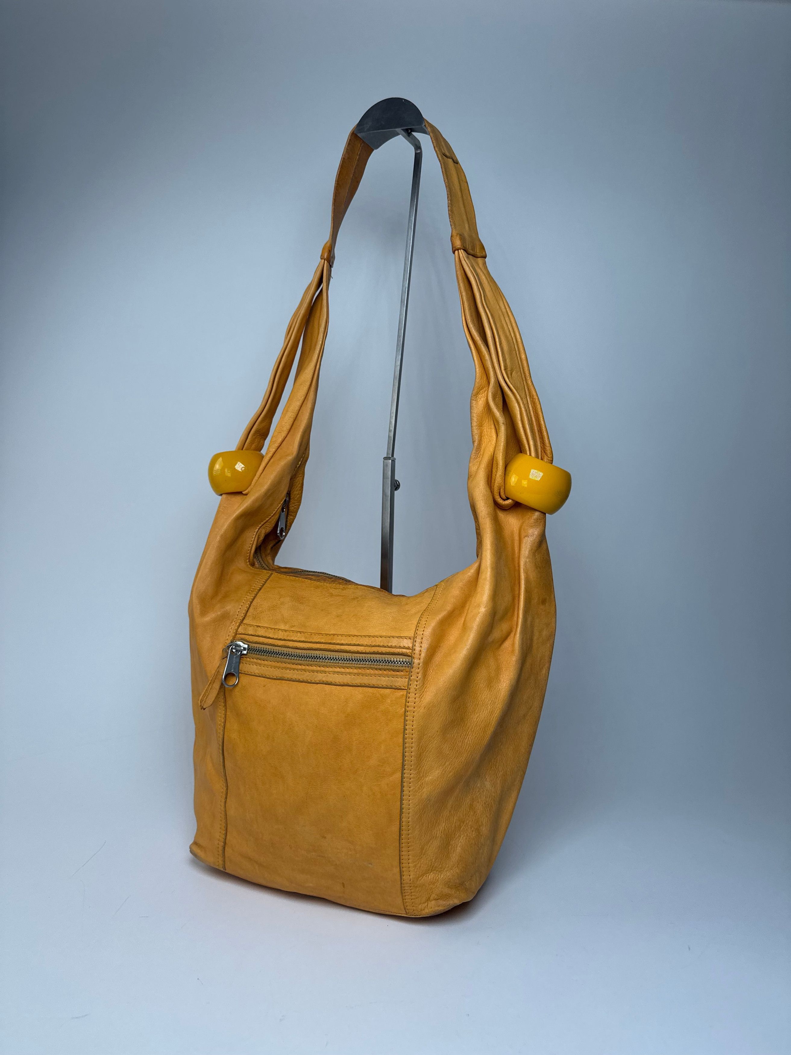 Chloe Vintage Leather Handbag Yellow Size ONE SIZE - 13 Thumbnail