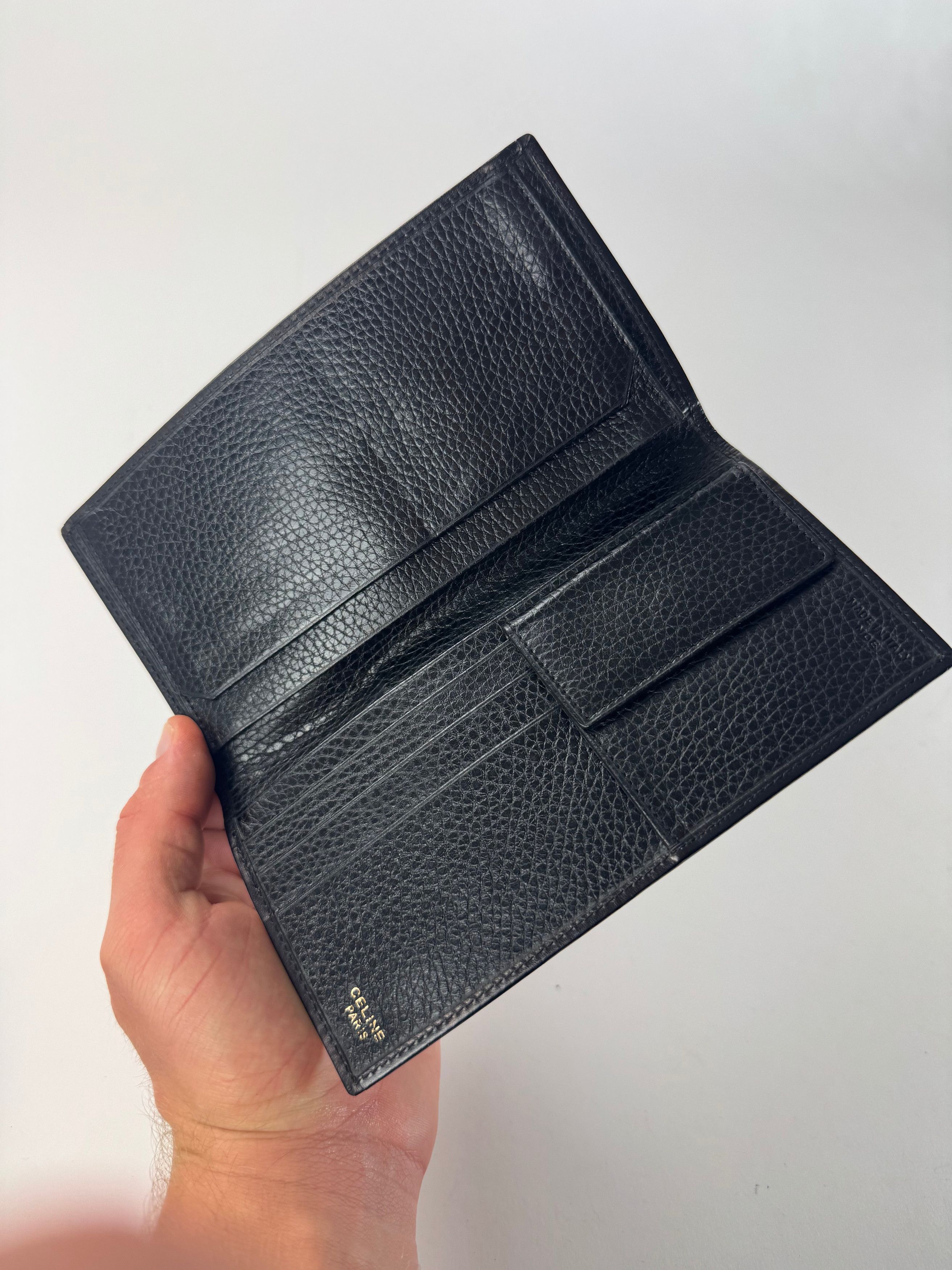 Celine Vintage Paris Snake Emblossed Leather Card Holder ID Holder Size ONE SIZE - 4 Thumbnail