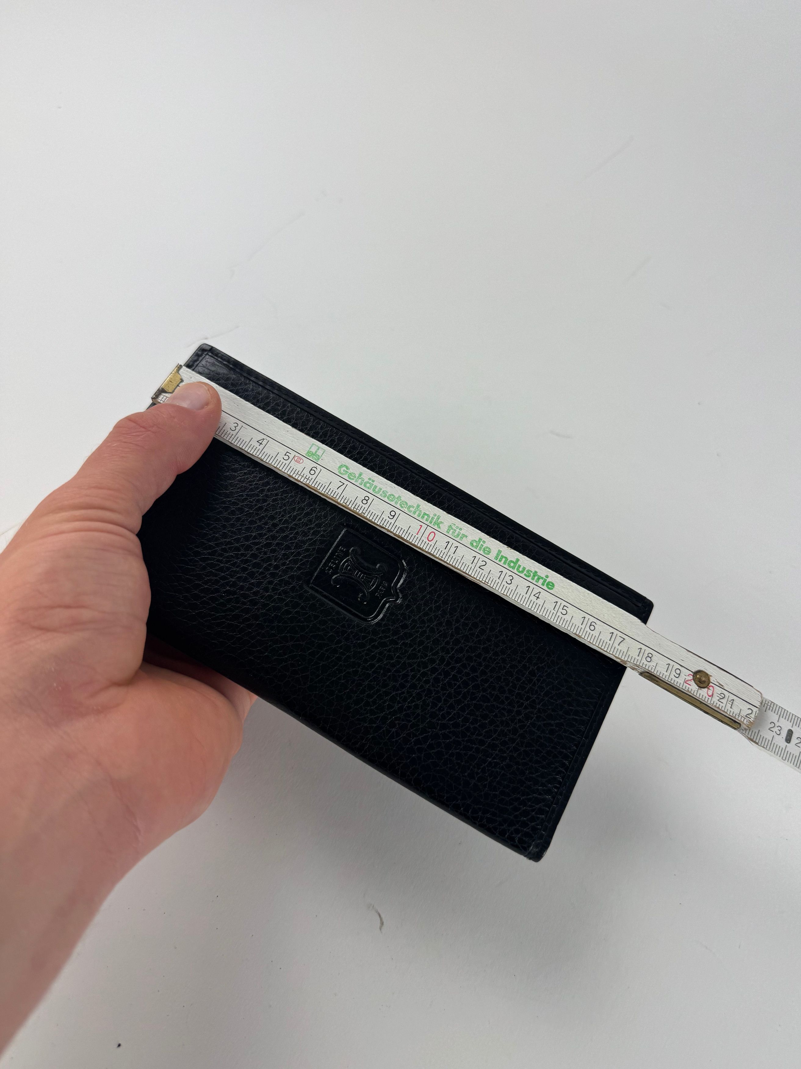 Celine Vintage Paris Snake Emblossed Leather Card Holder ID Holder Size ONE SIZE - 7 Thumbnail