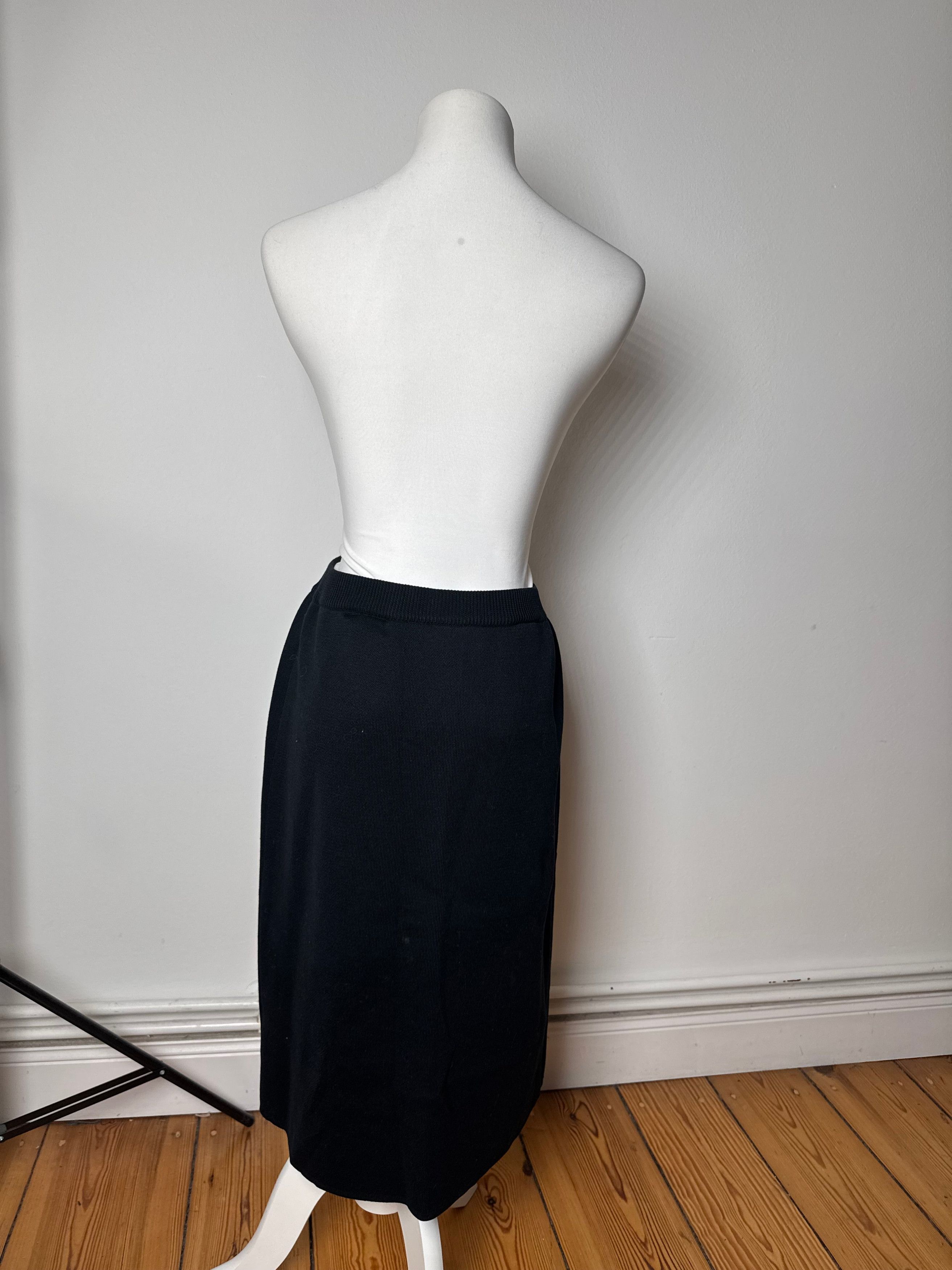 Givenchy Vintage Canvas Polyester Skirt L Size 34" / US 12 / IT 48 - 3 Thumbnail