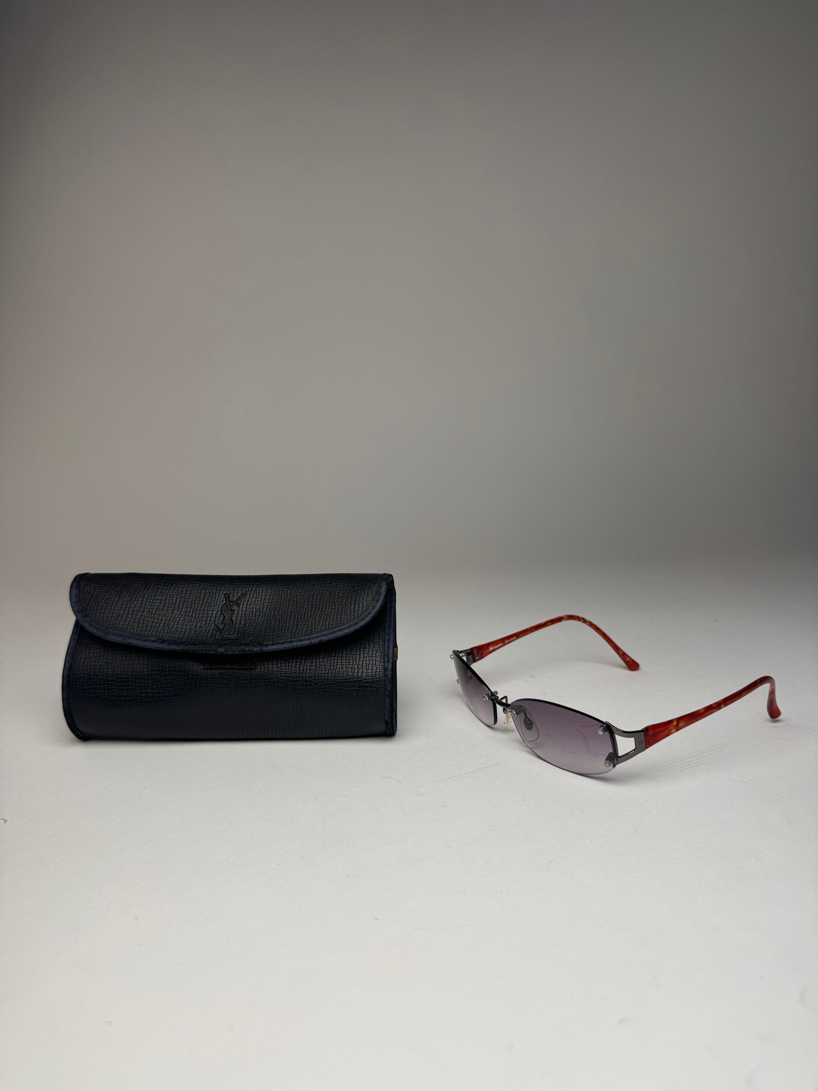 Issey Miyake Vintage Sunglasses Grey Orange Size ONE SIZE - 13 Thumbnail