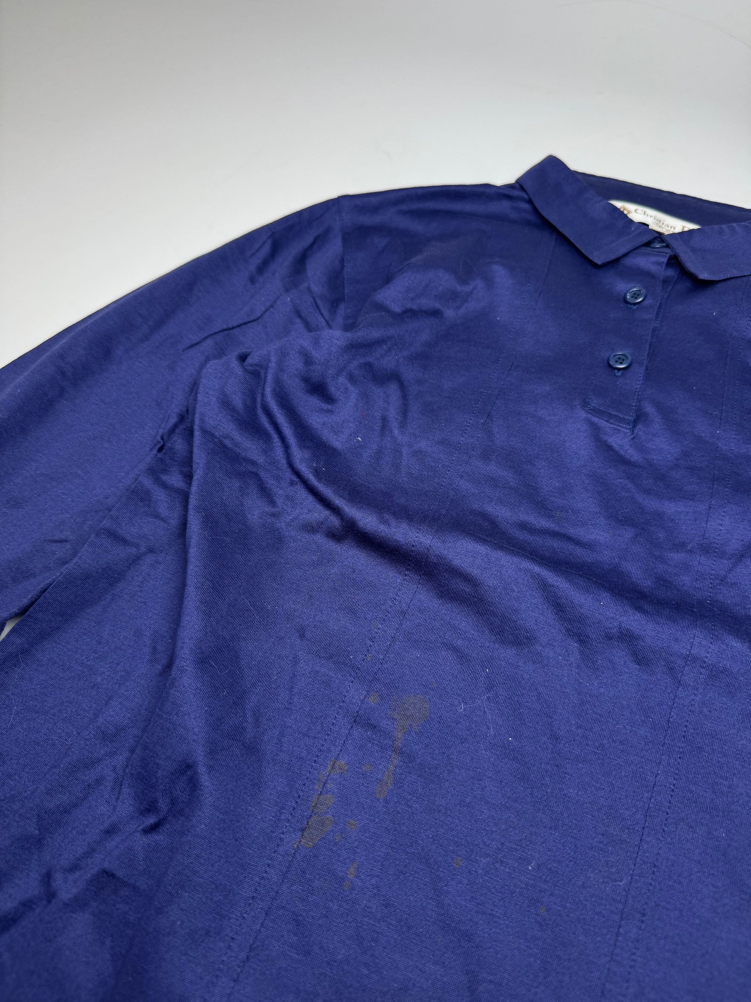 Dior Vintage Sweater Purple Blue S Size S / US 4 / IT 40 - 5 Thumbnail