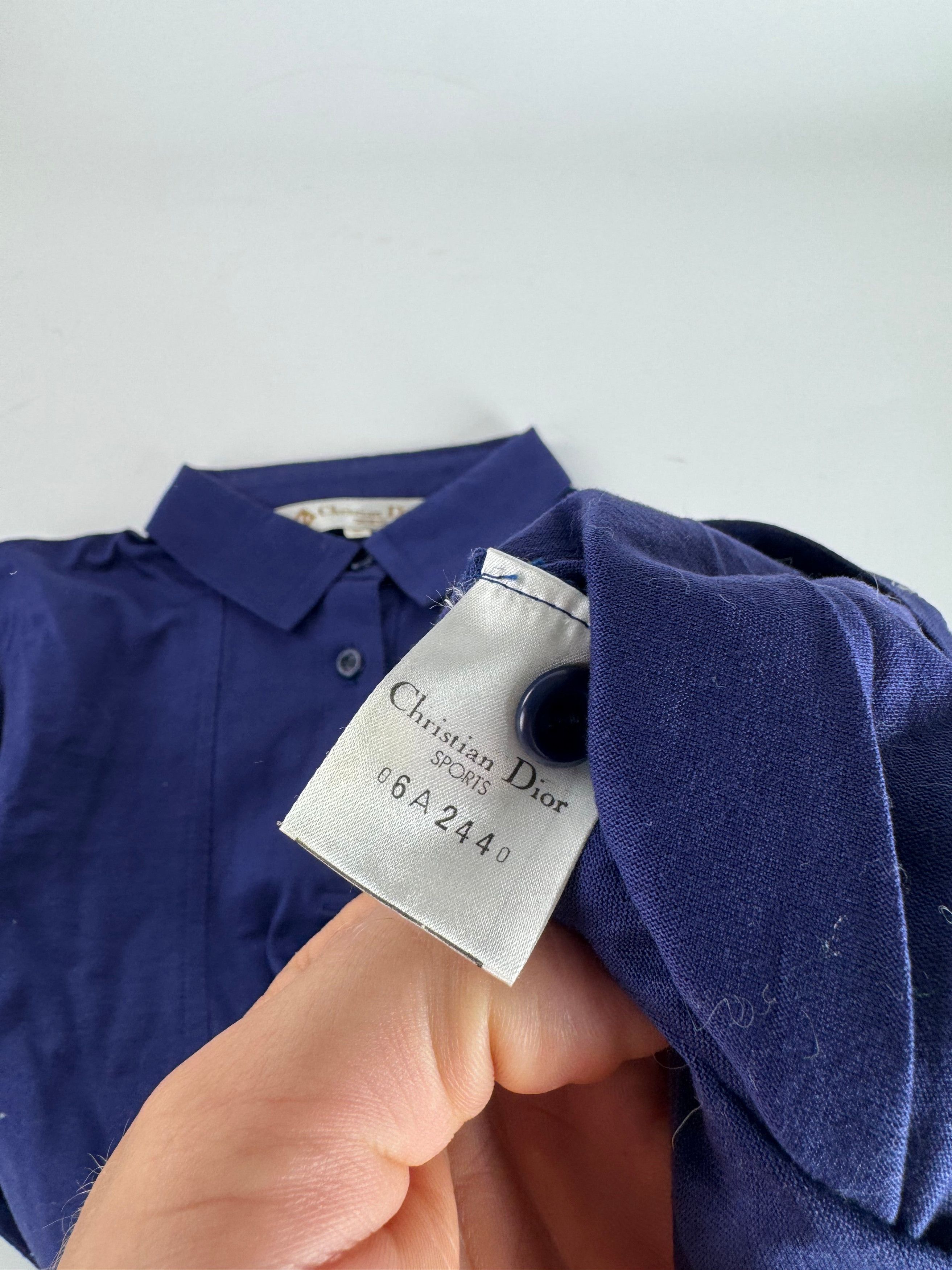 Dior Vintage Sweater Purple Blue S Size S / US 4 / IT 40 - 7 Thumbnail