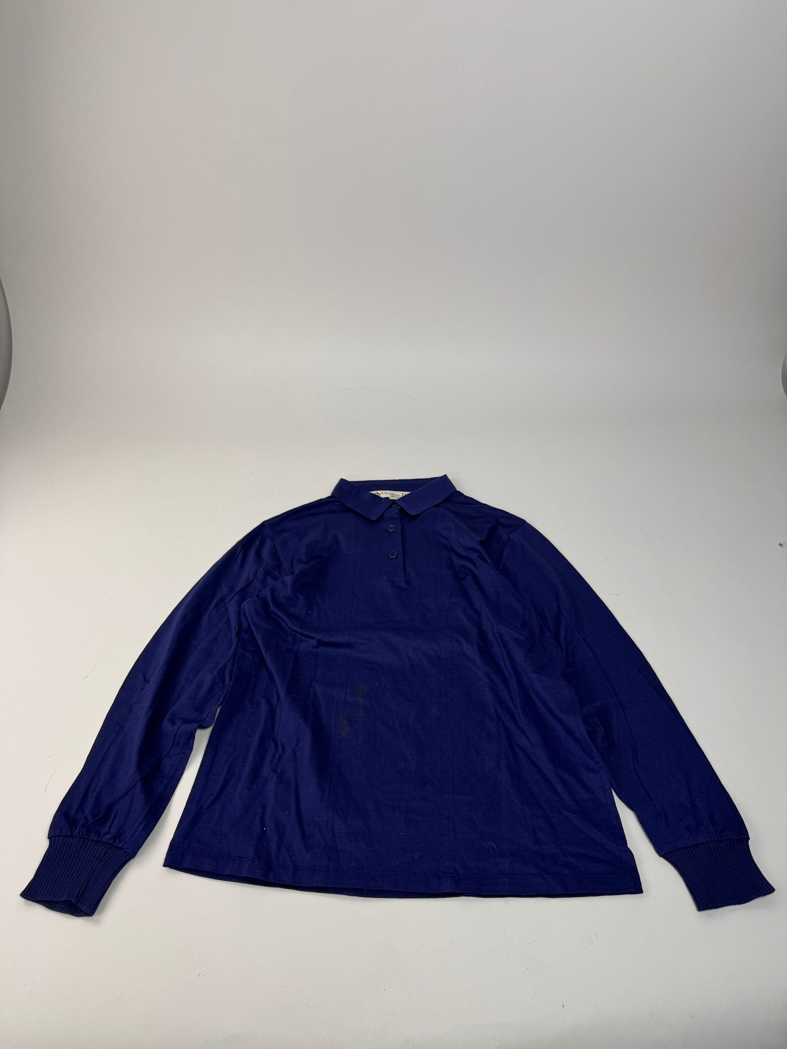 Dior Vintage Sweater Purple Blue S Size S / US 4 / IT 40 - 14 Thumbnail