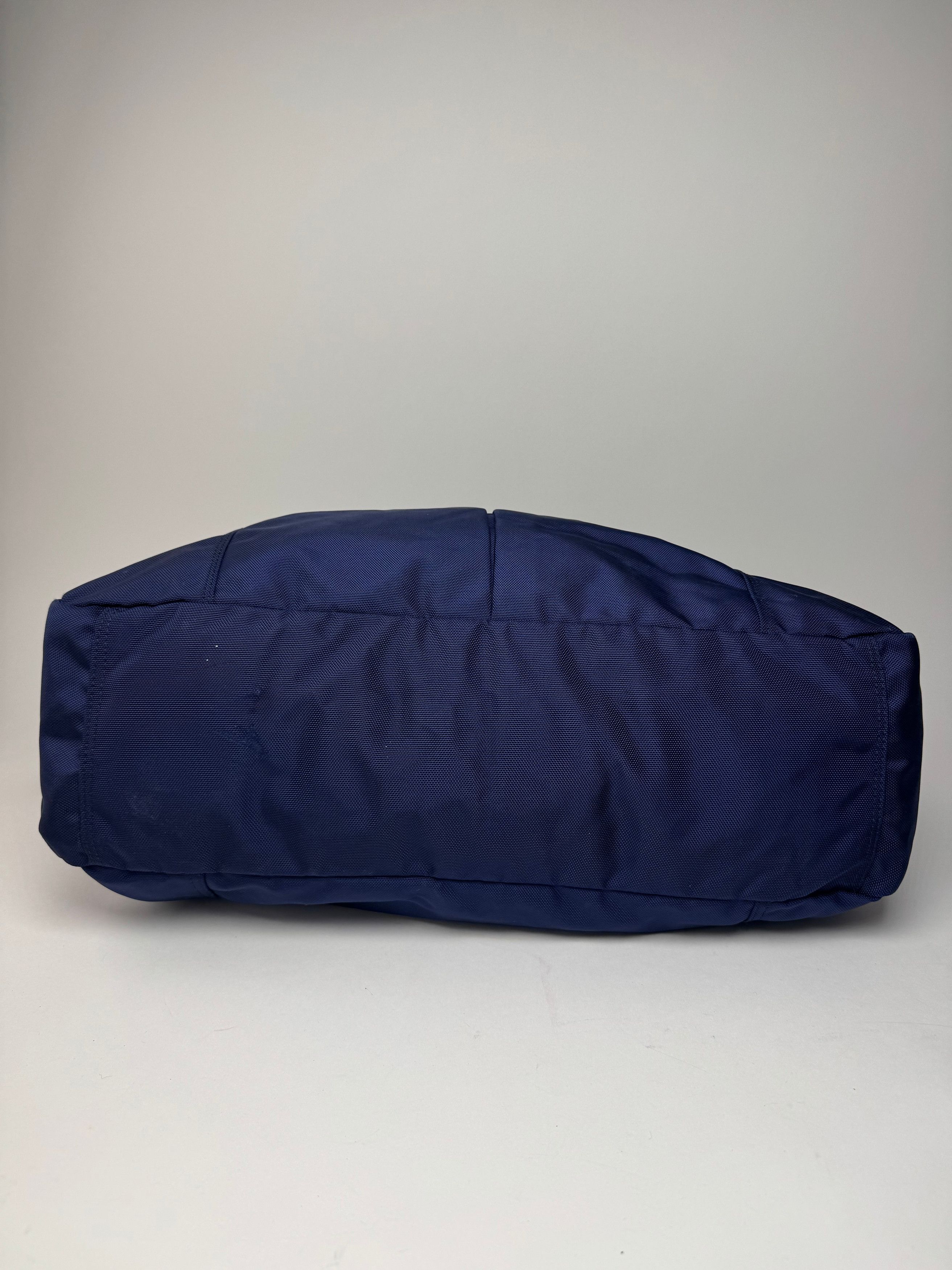 Issey Miyake Vintage 2Way Duffel Bag Blue Black Size ONE SIZE - 12 Thumbnail