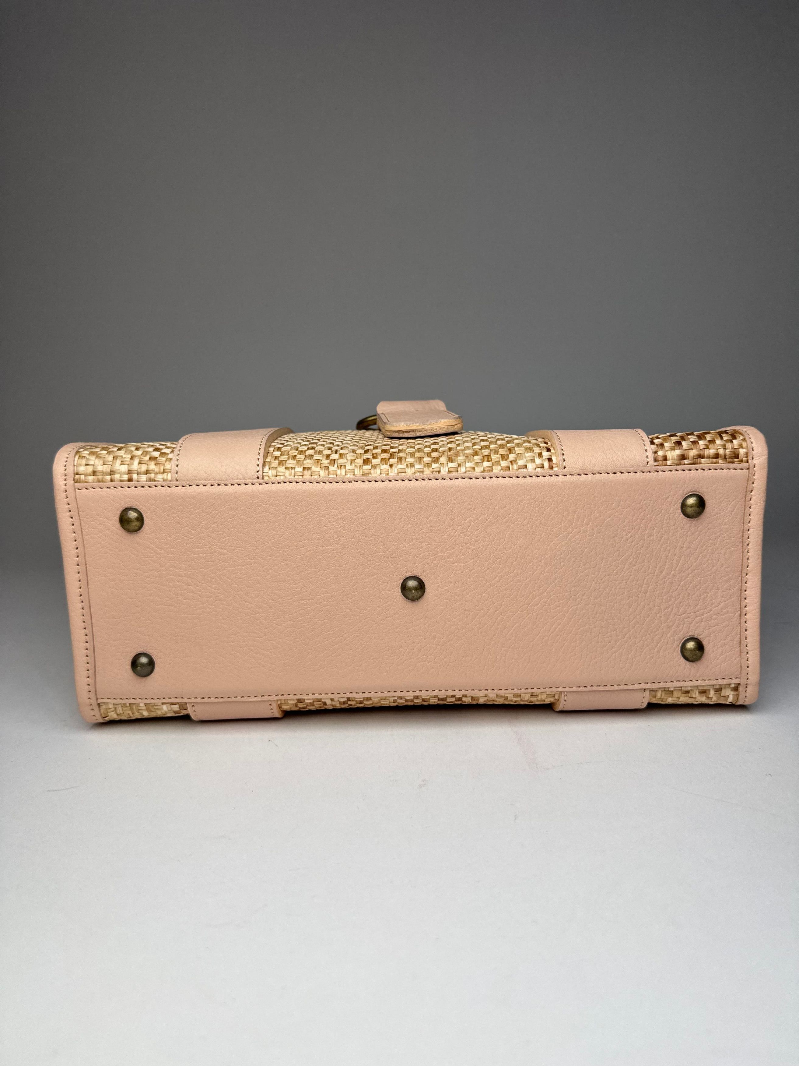 Chloe Vintage Handbag Beige Rose Size ONE SIZE - 9 Thumbnail