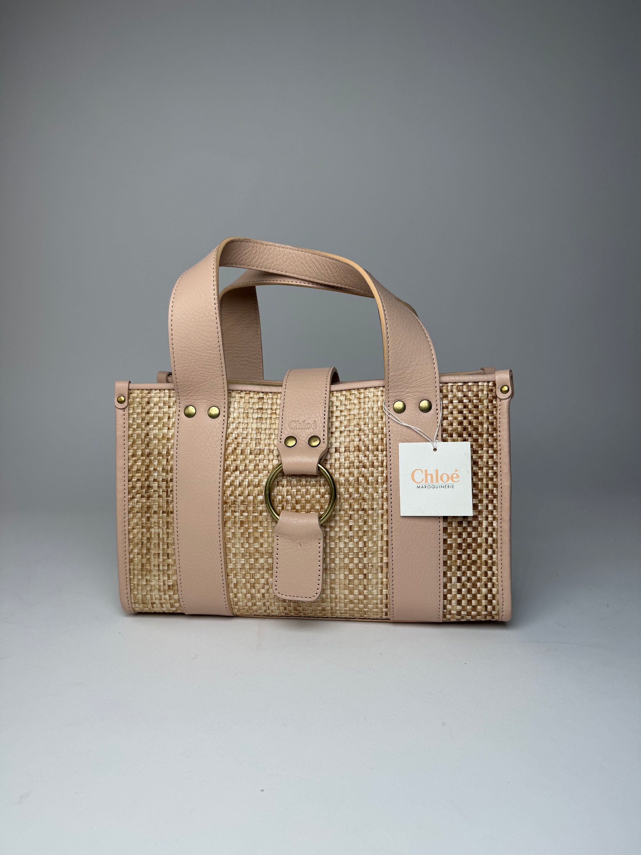 Chloe Vintage Handbag Beige Rose Size ONE SIZE - 11 Thumbnail
