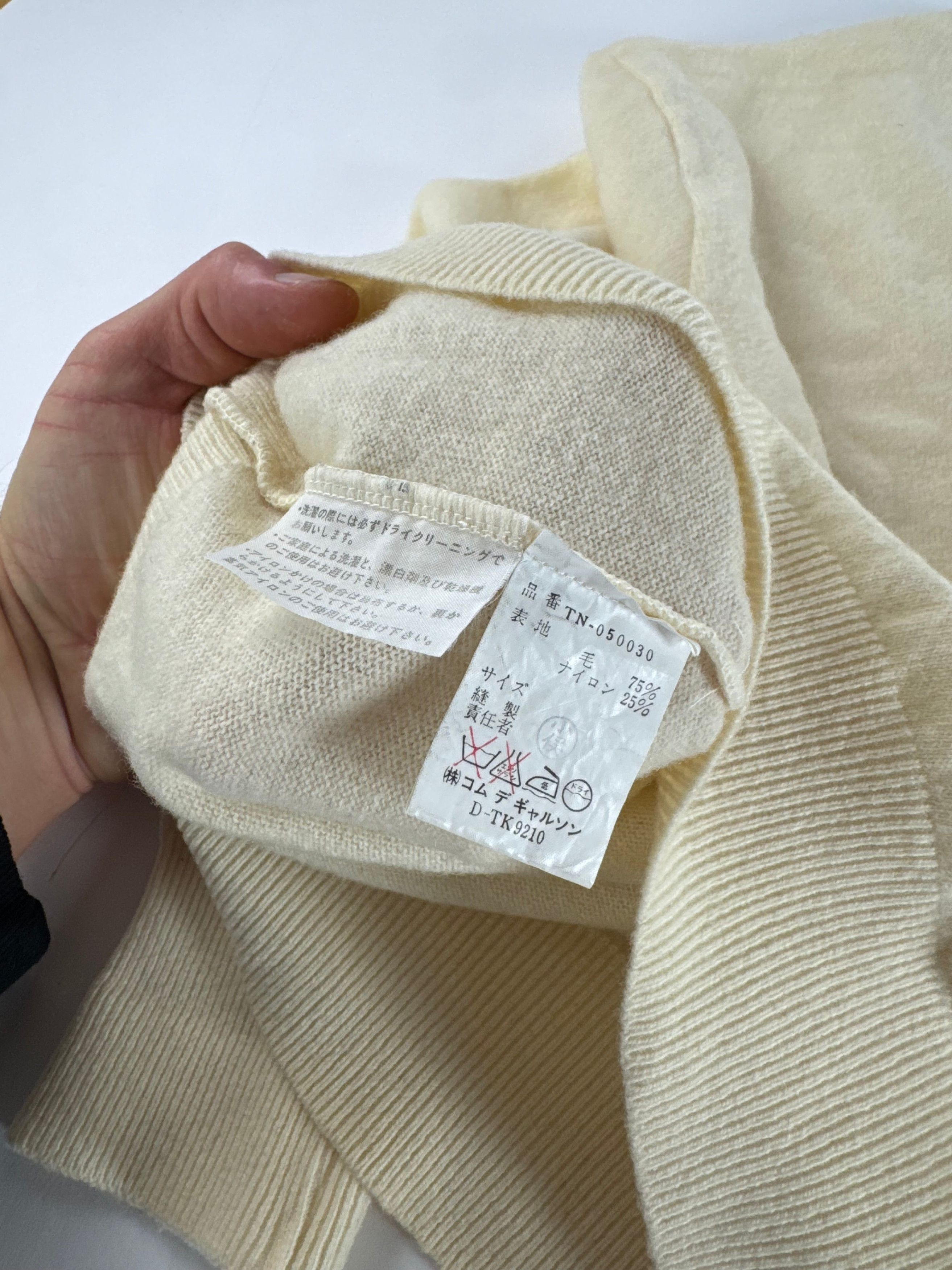 Comme des Garcons Vintage Comme Des Garçons Wool Sweater L Size S / US 4 / IT 40 - 9 Thumbnail