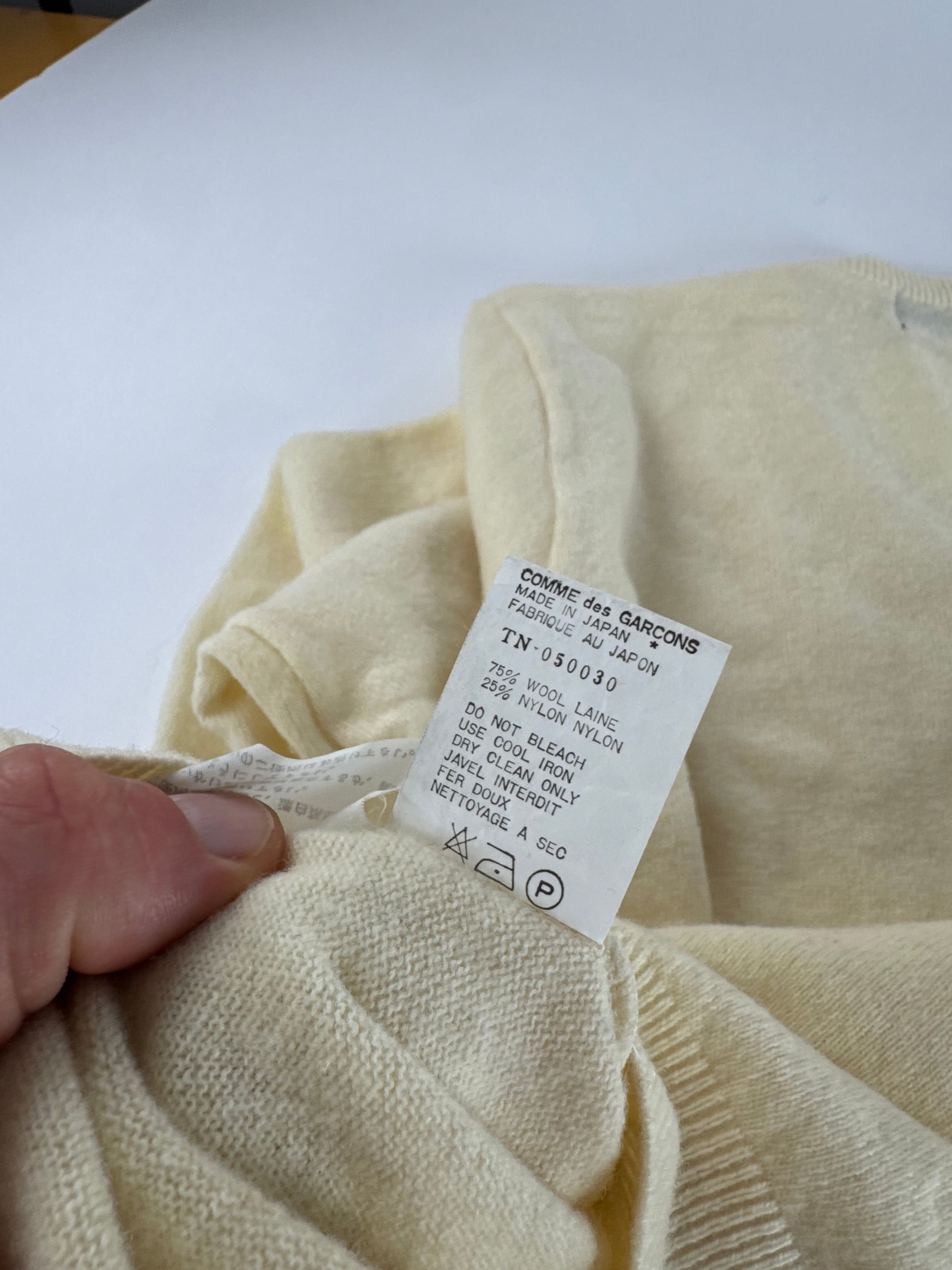 Comme des Garcons Vintage Comme Des Garçons Wool Sweater L Size S / US 4 / IT 40 - 10 Thumbnail