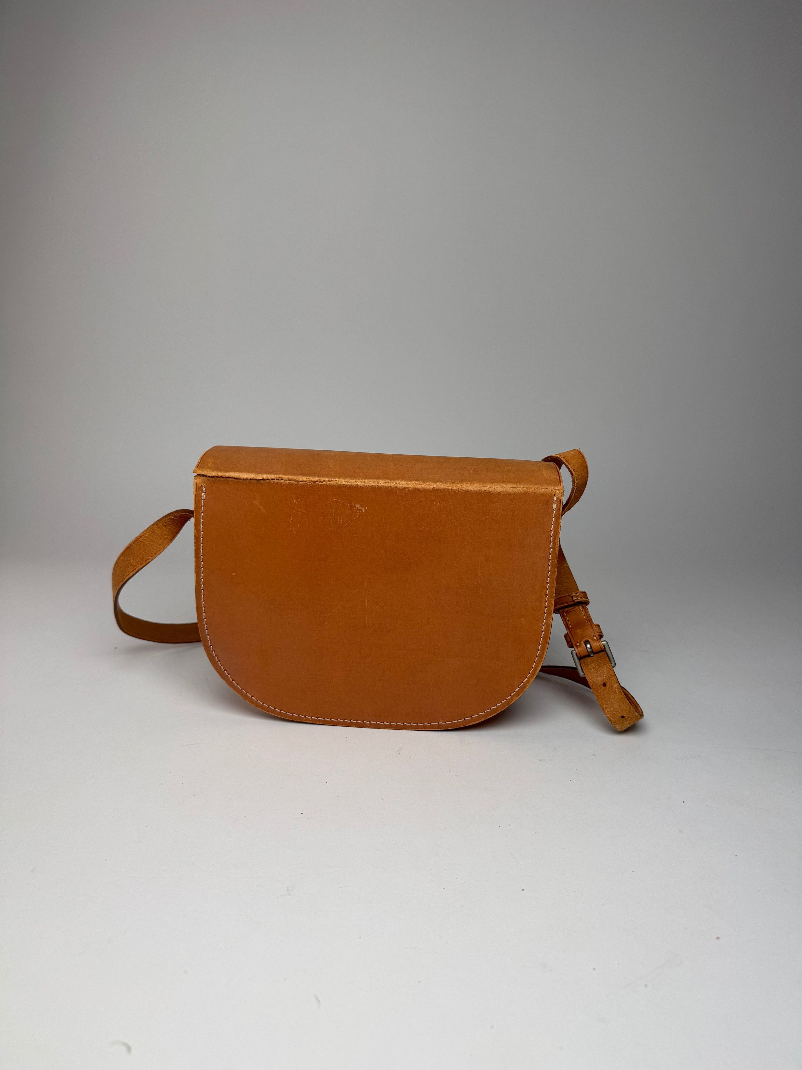 Courreges Vintage Leather Bag brown Size ONE SIZE - 2 Thumbnail