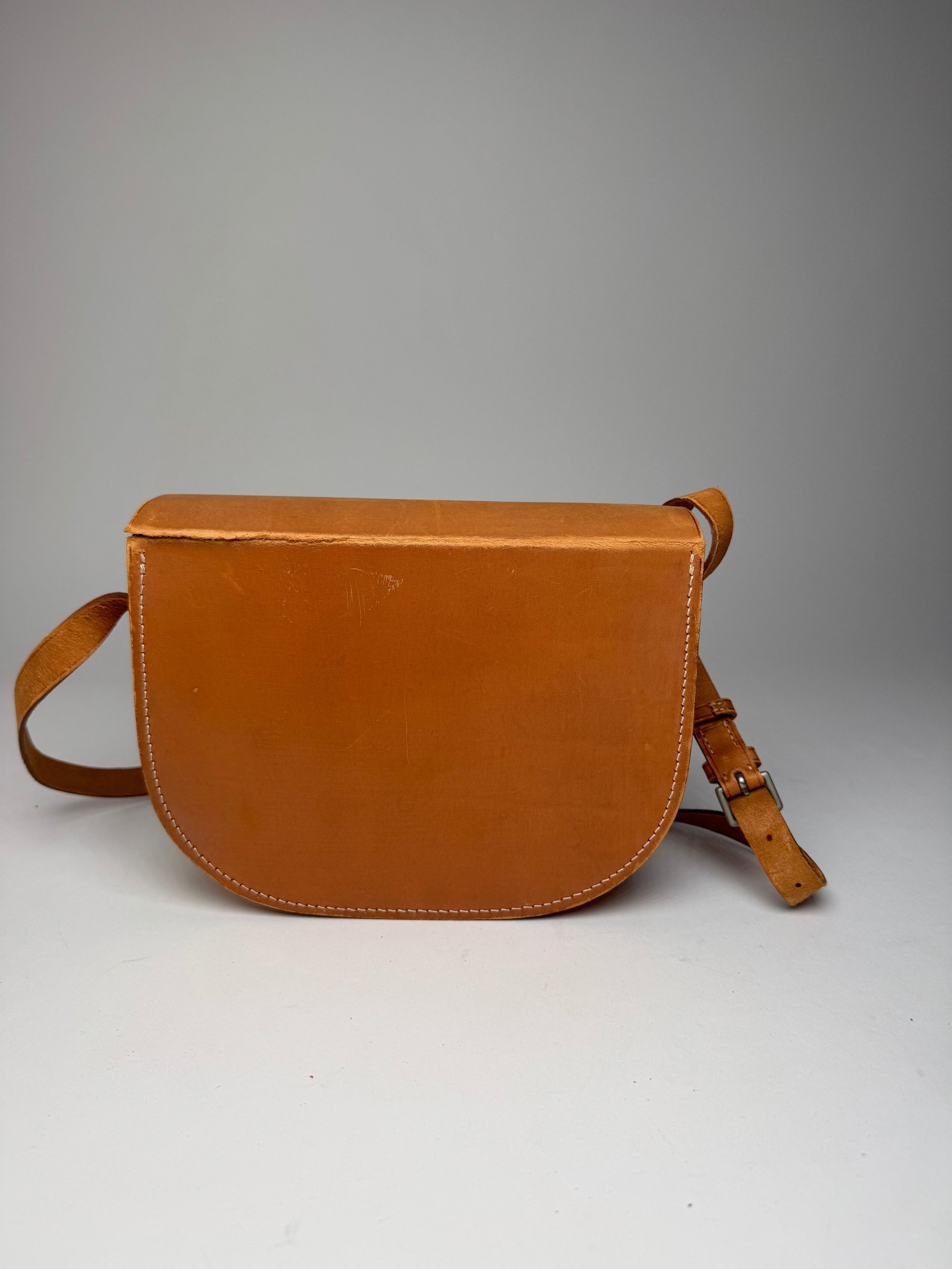Courreges Vintage Leather Bag brown Size ONE SIZE - 9 Thumbnail