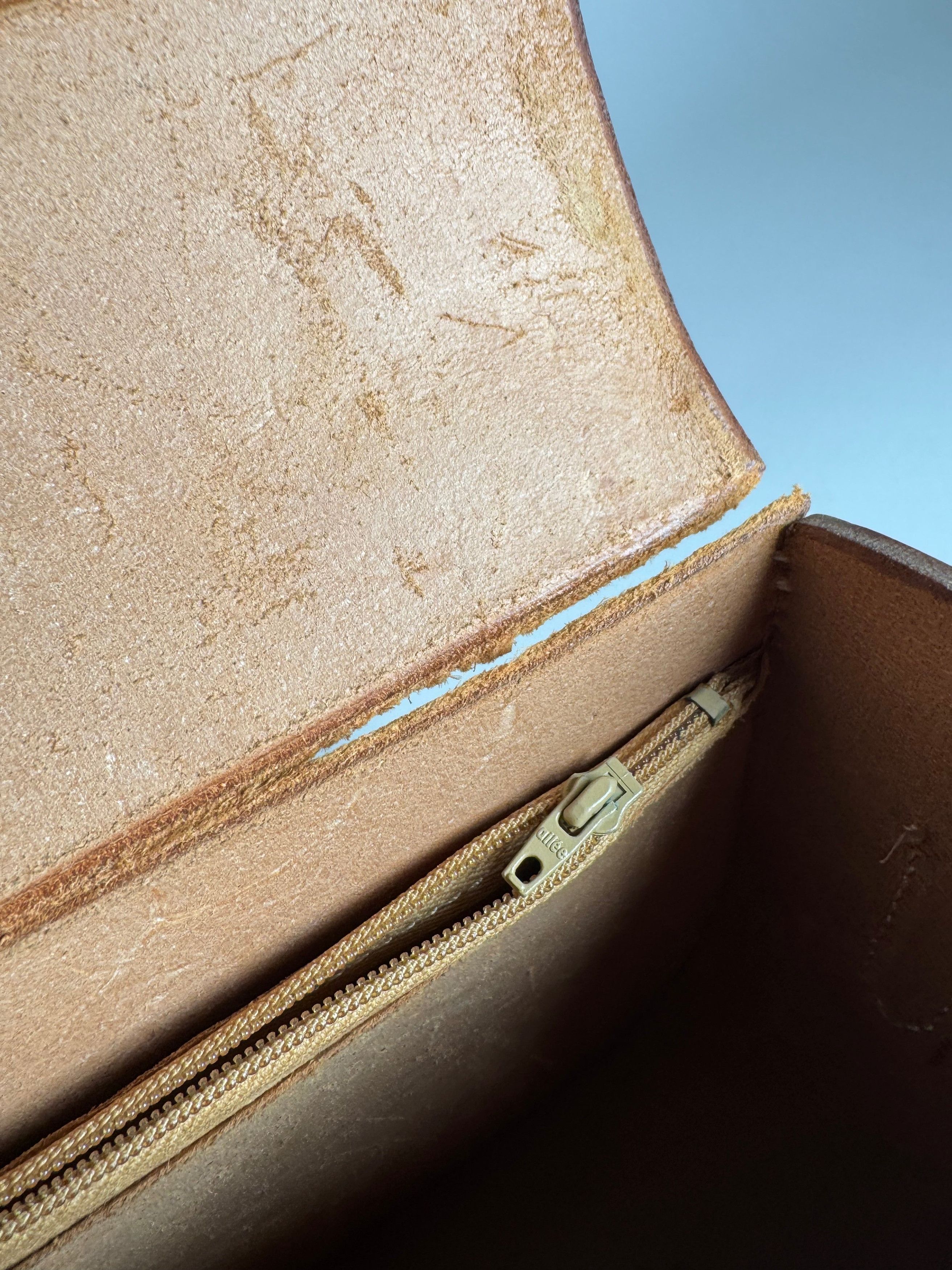 Courreges Vintage Leather Bag brown Size ONE SIZE - 4 Thumbnail