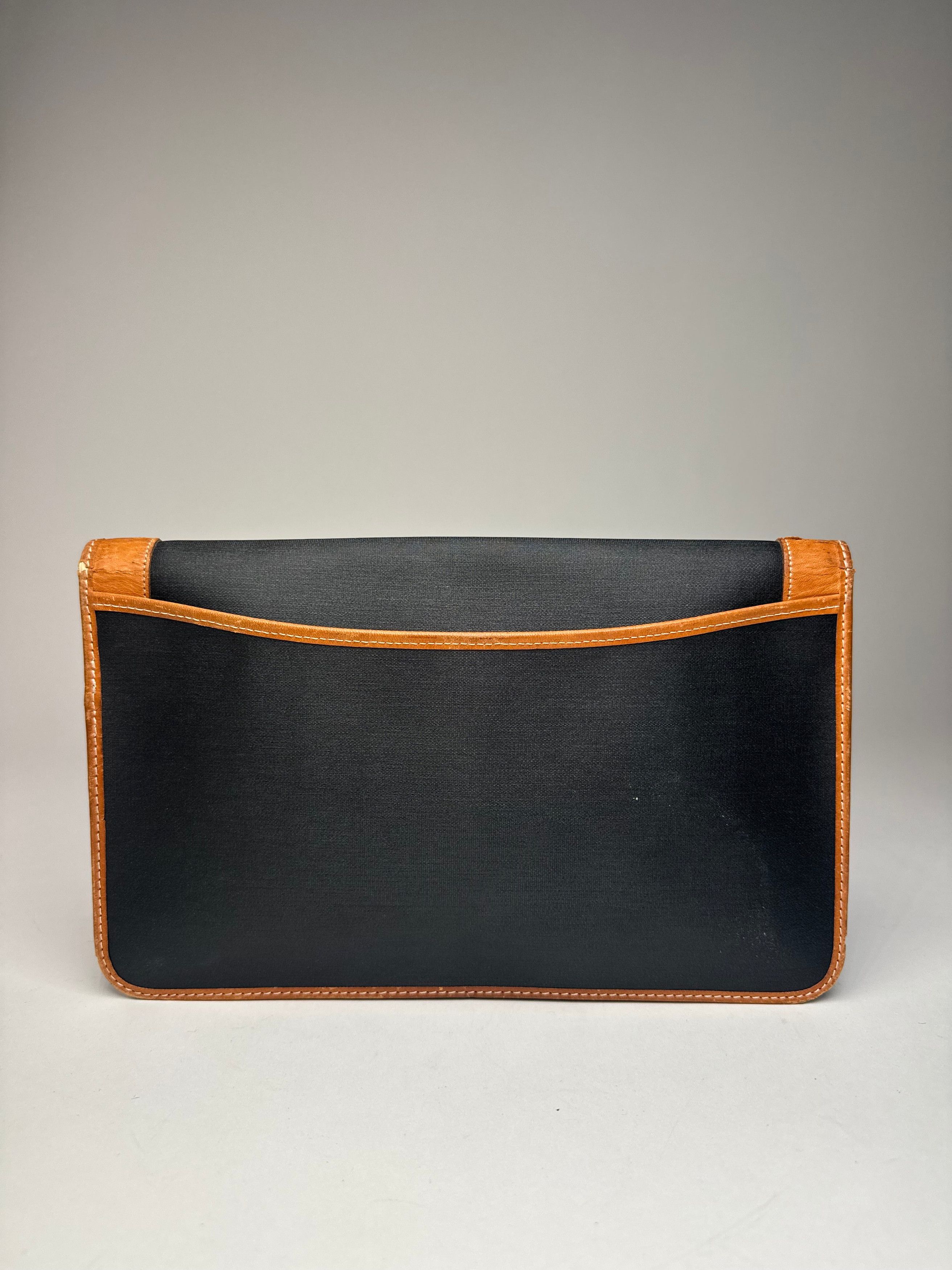 Dior Vintage Leather Clutch black Brown Size ONE SIZE - 2 Thumbnail