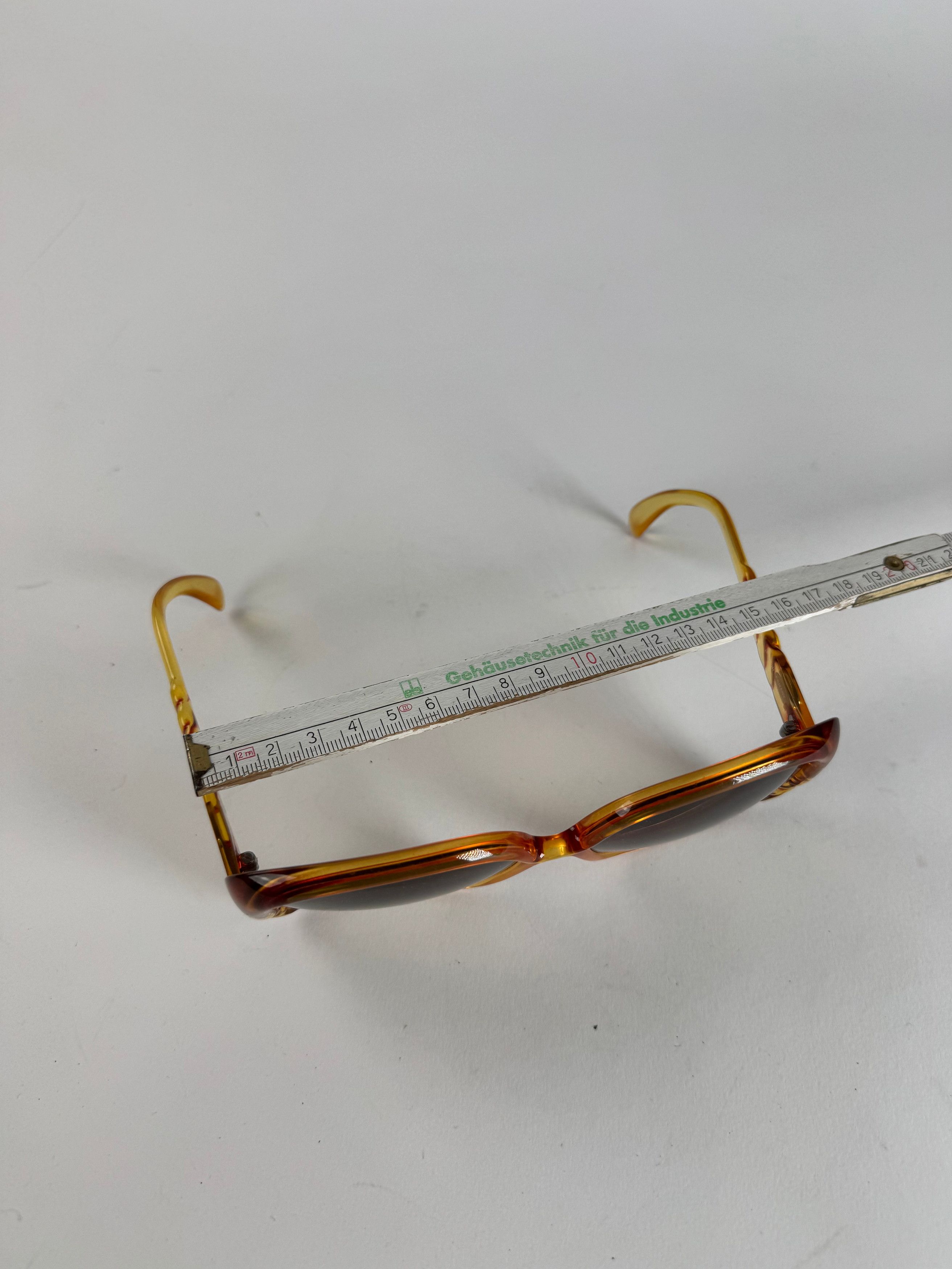 Dior Vintage Overd Sunglasses Orange Size ONE SIZE - 5 Thumbnail