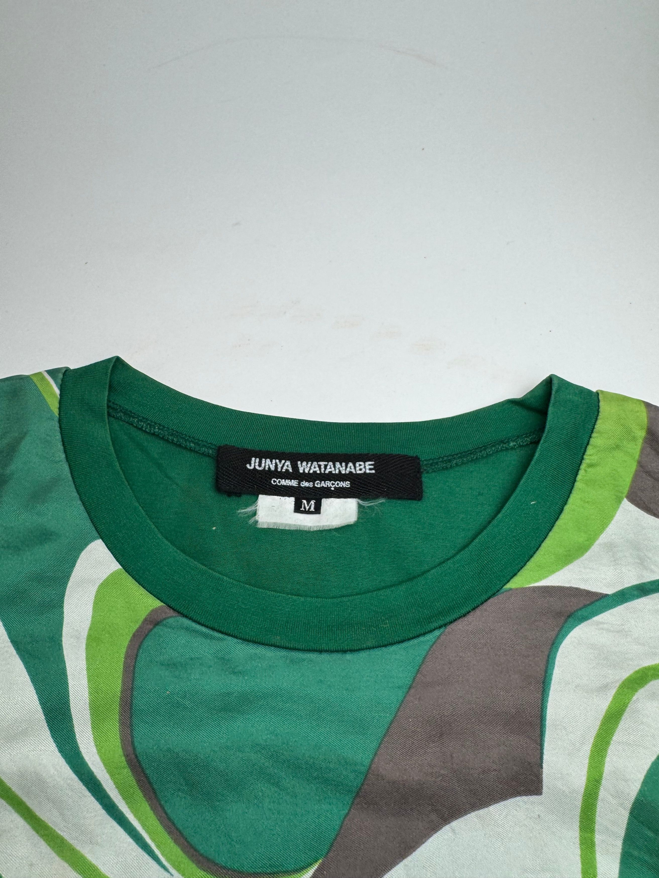 Comme des Garcons Vintage Junya Watanabe / Comme Des Garçons T-Shirt Green M Size M / US 6-8 / IT 42-44 - 6 Thumbnail