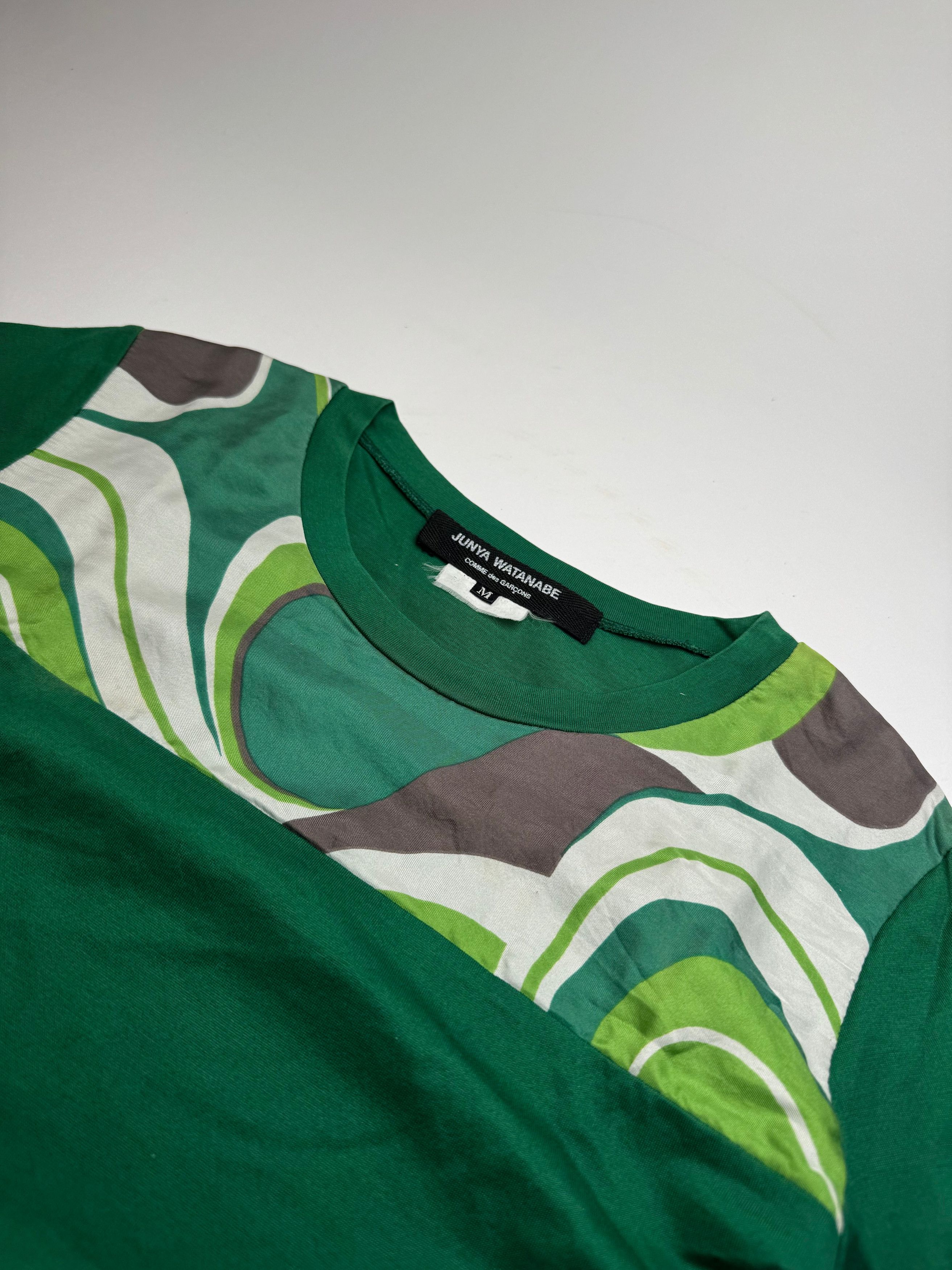 Comme des Garcons Vintage Junya Watanabe / Comme Des Garçons T-Shirt Green M Size M / US 6-8 / IT 42-44 - 5 Thumbnail