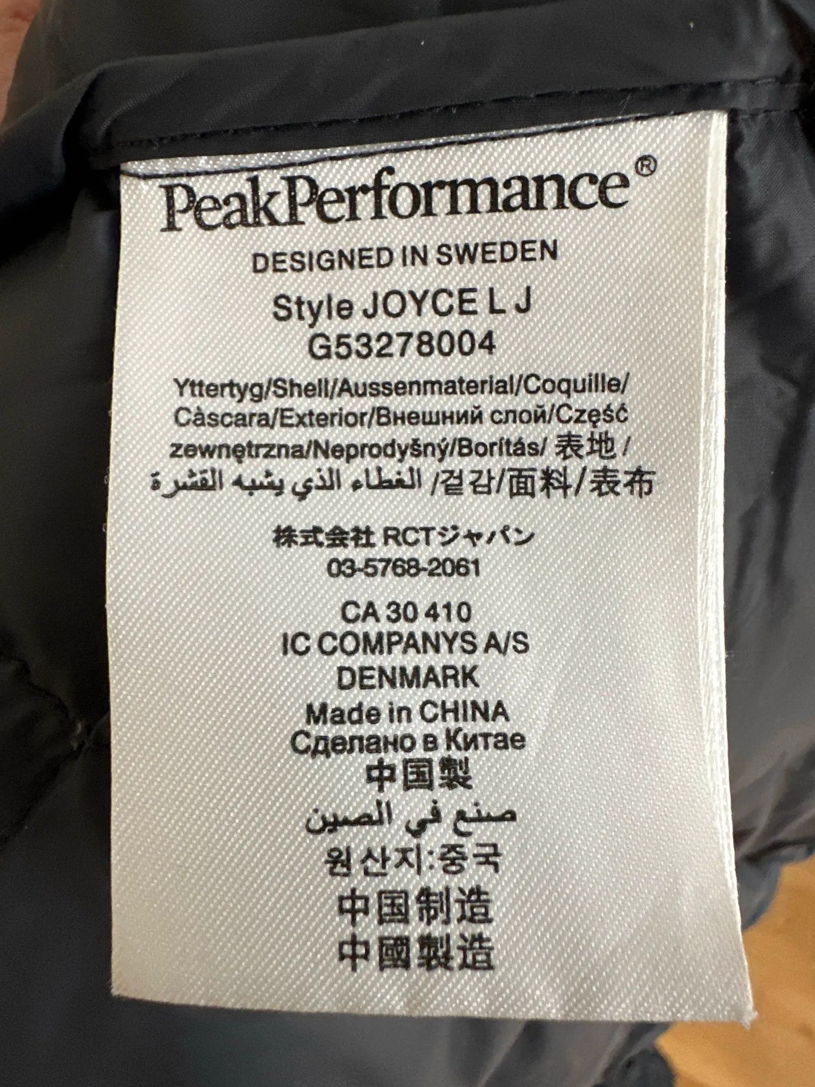 Peak Performance Peak Performance Joyce L J G53278004 Down Jacket Size M / US 6-8 / IT 42-44 - 3 Thumbnail