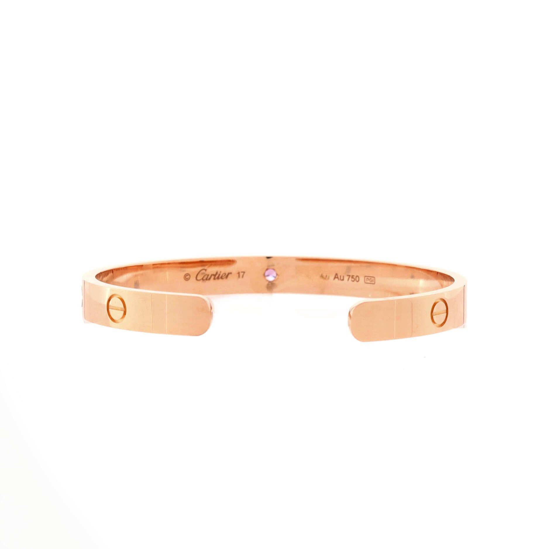 Cartier Love Cuff Bracelet Size ONE SIZE - 3 Thumbnail