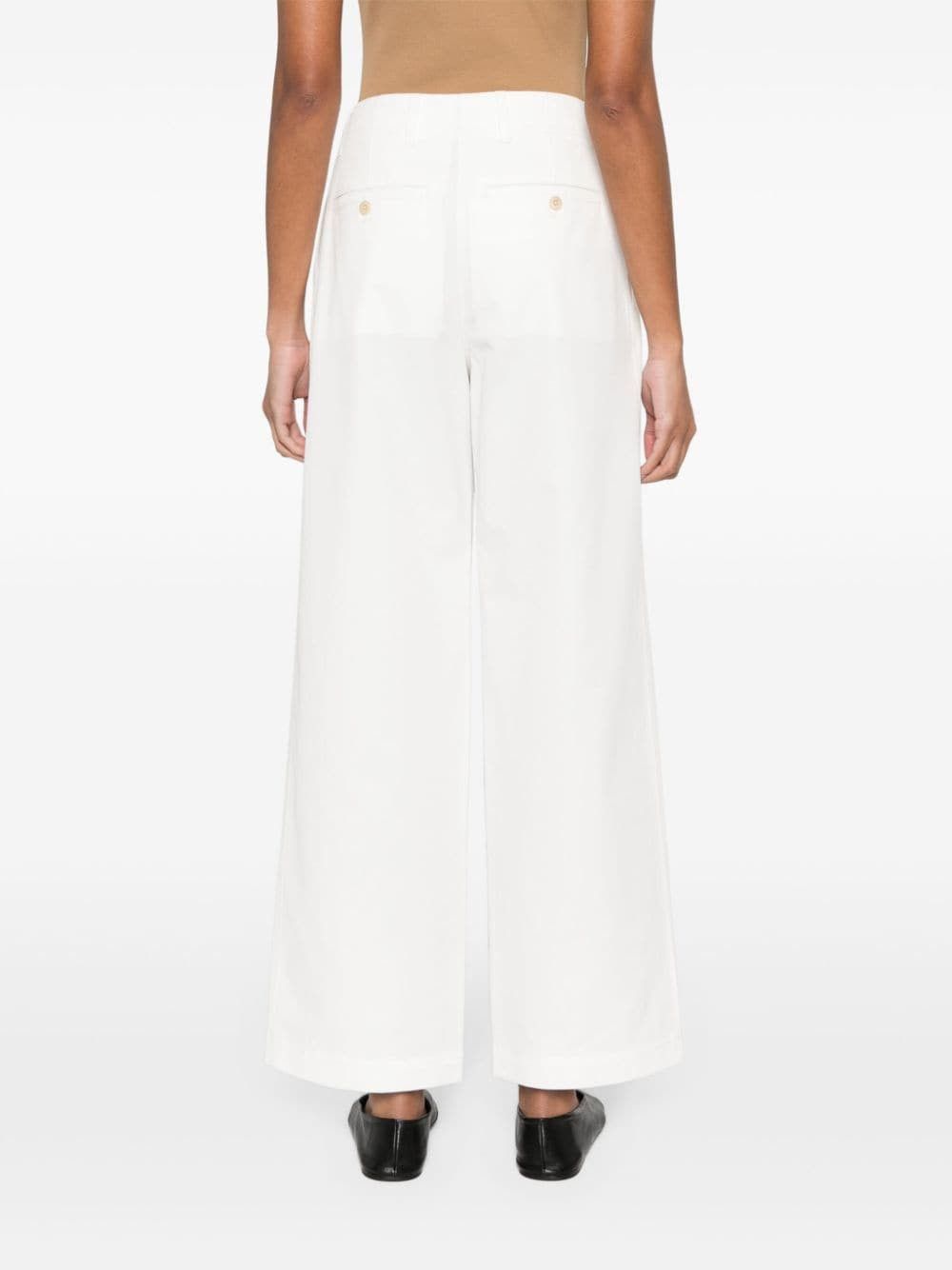 Toteme ORGANIC COTTON TROUSERS Size 32" / US 10 / IT 46 - 3 Thumbnail