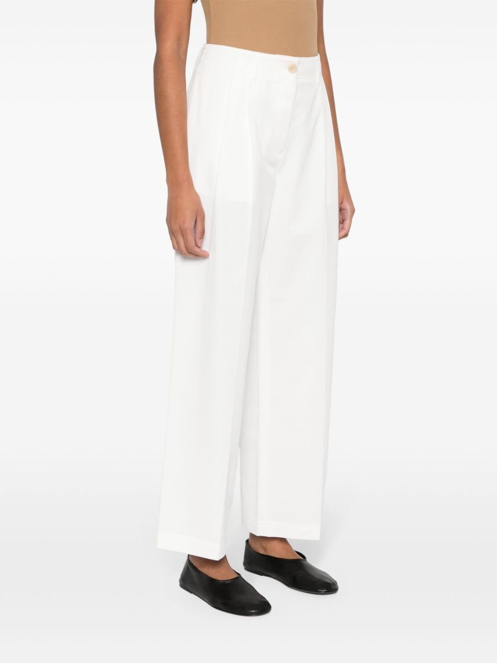 Toteme ORGANIC COTTON TROUSERS Size 32" / US 10 / IT 46 - 4 Thumbnail