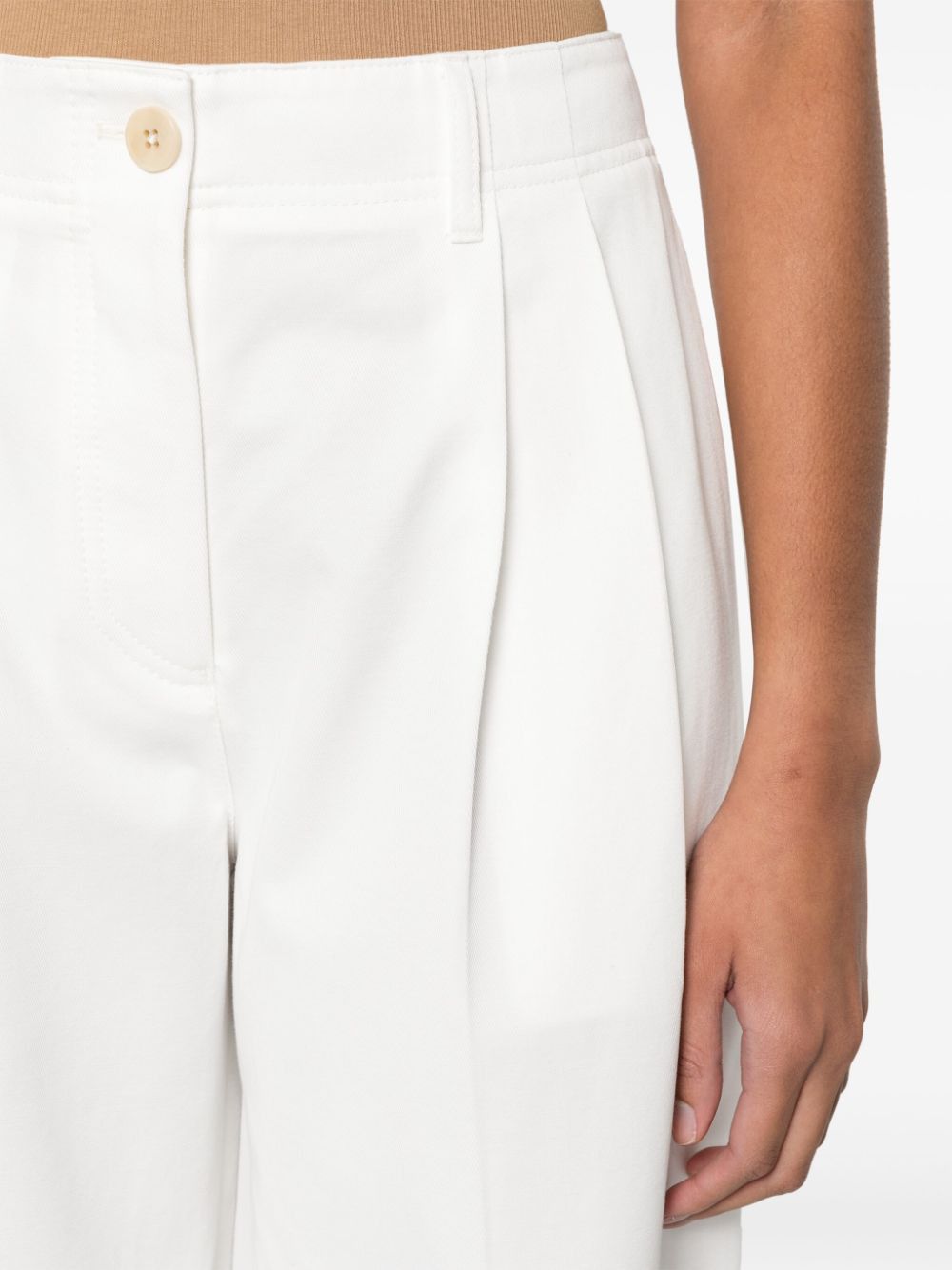 Toteme ORGANIC COTTON TROUSERS Size 25" / US 0 / IT 36 - 5 Thumbnail