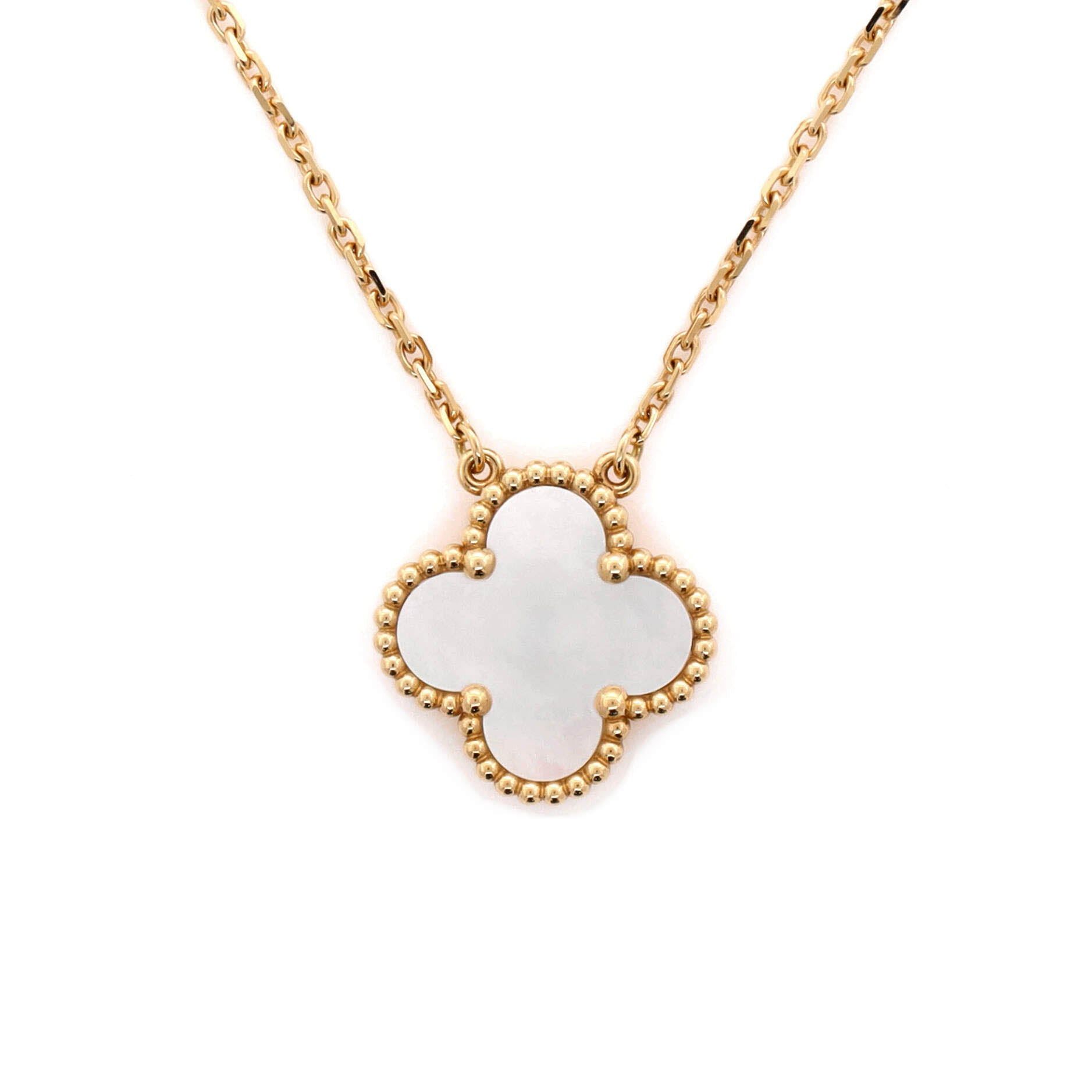 Van Cleef & Arpels Vintage Alhambra Pendant Necklace Size ONE SIZE - 4 Thumbnail