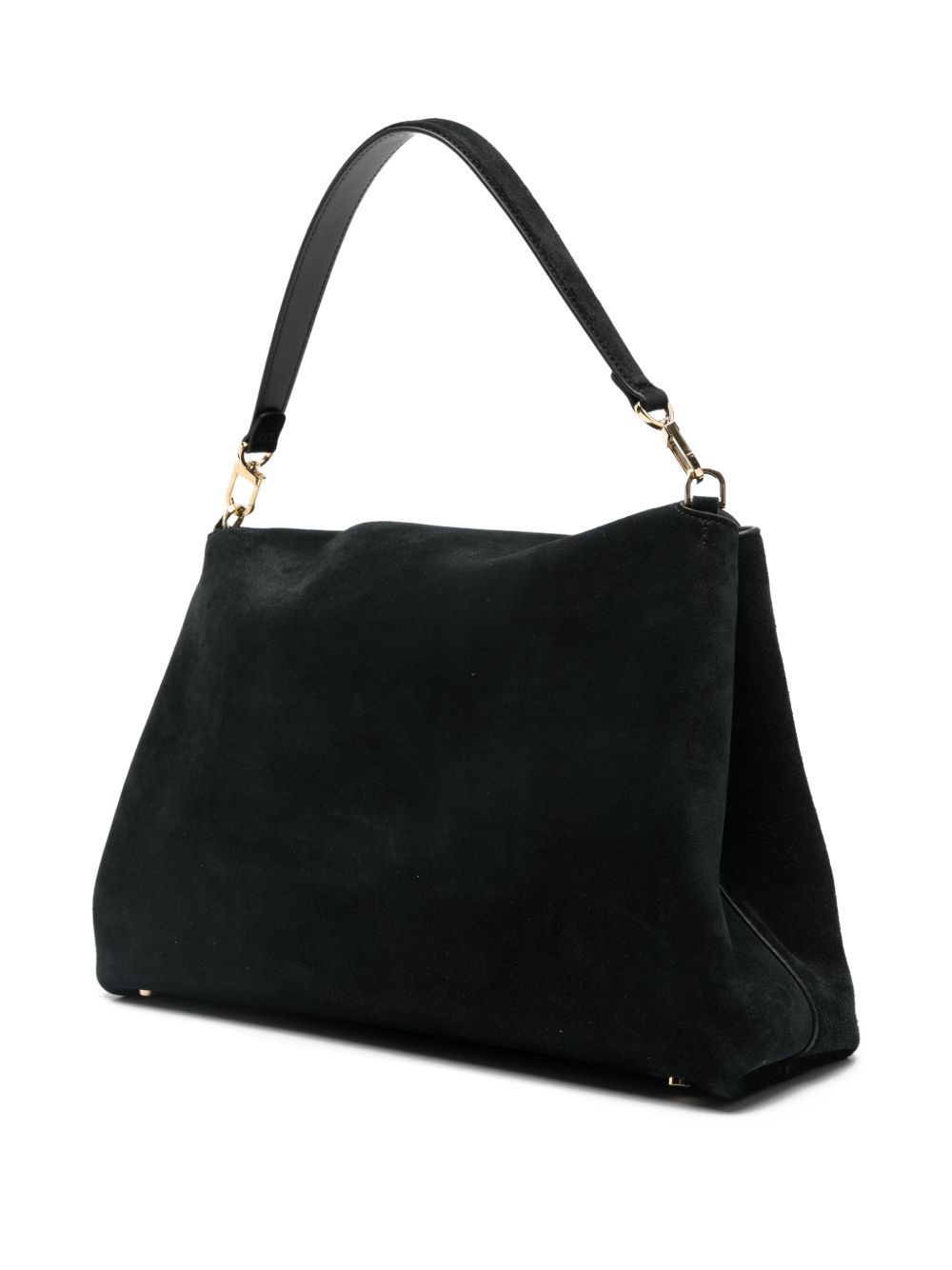 Toteme T-LOCK SUEDE LEATHER TOTE BAG Size ONE SIZE - 5 Thumbnail
