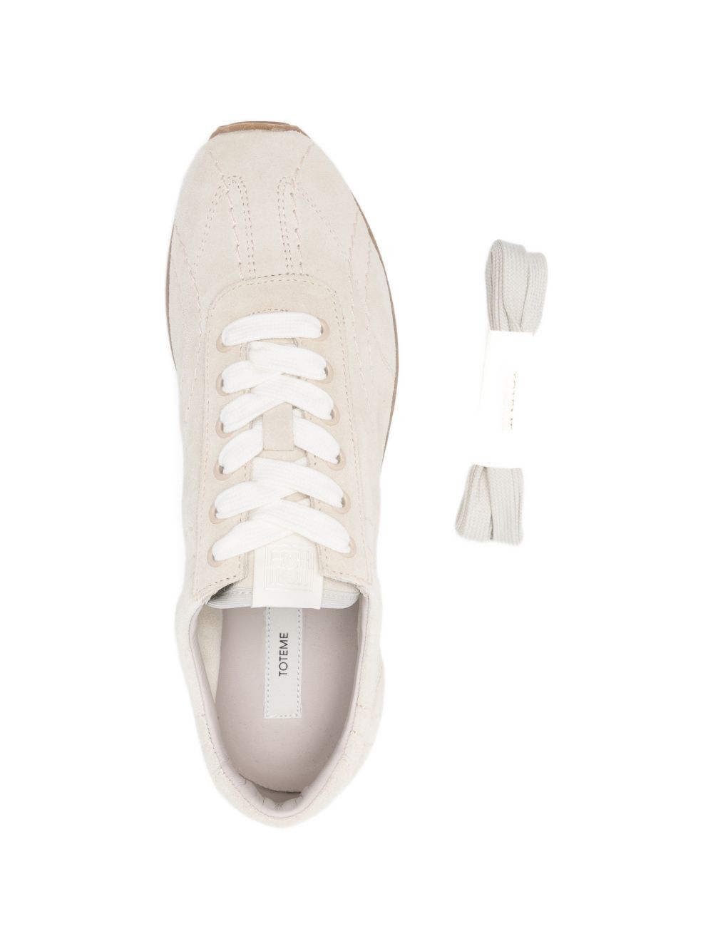 Toteme LEATHER SNEAKERS Size US 10 / IT 40 - 3 Thumbnail