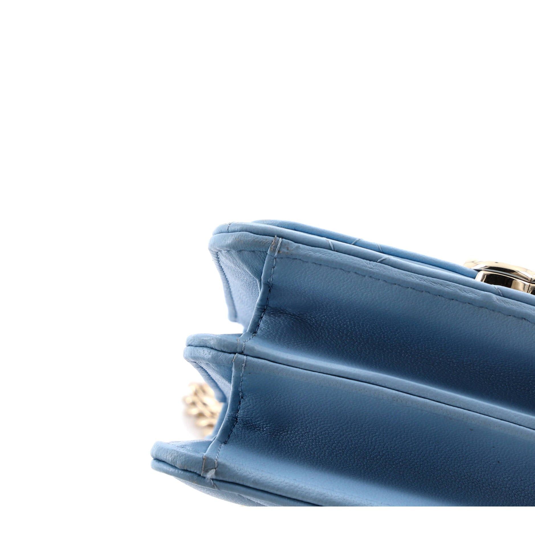 Chanel Coco Enamel Top Handle Flap Clutch with Chain Size ONE SIZE - 8 Thumbnail