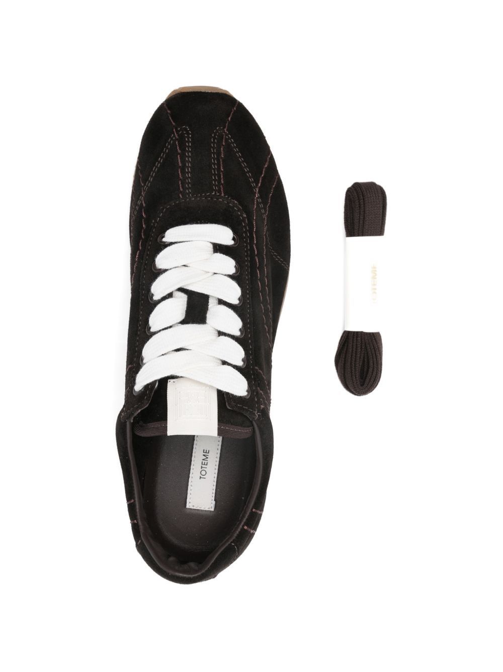 Toteme LEATHER SNEAKERS Size US 9 / IT 39 - 4 Thumbnail