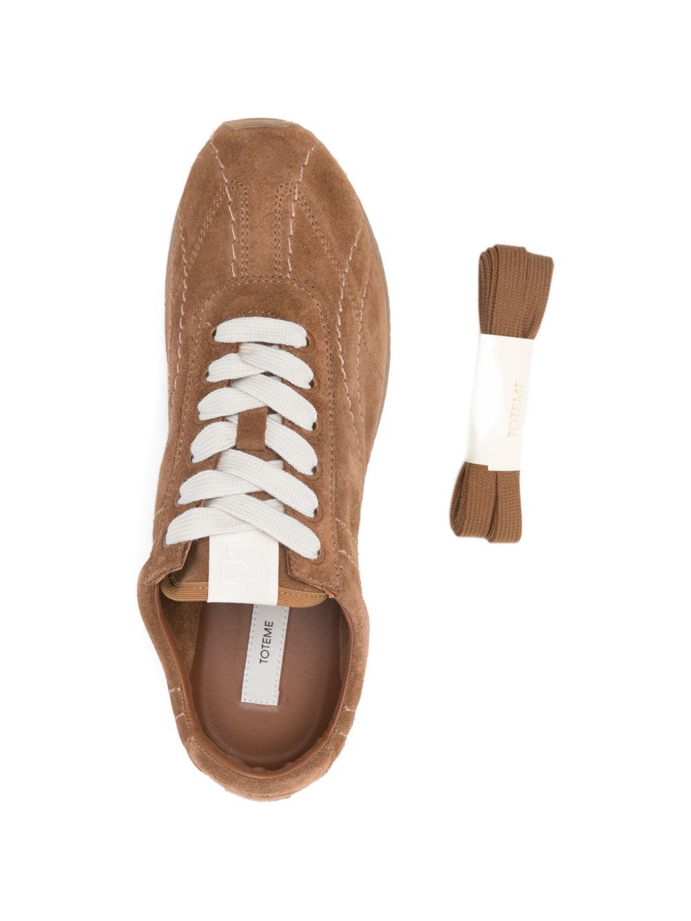 Toteme LEATHER SNEAKERS Size US 7 / IT 37 - 4 Thumbnail