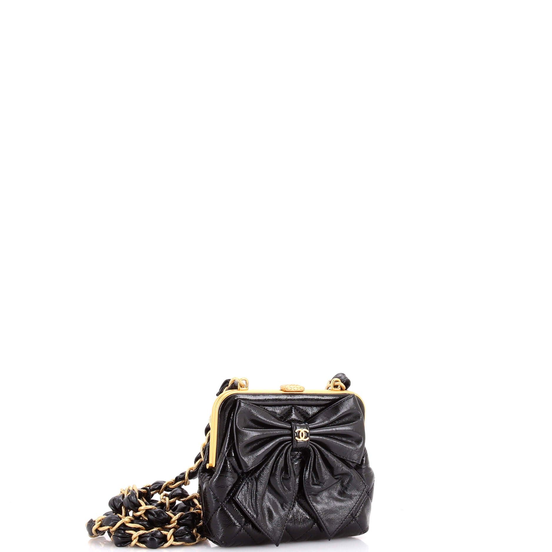 Chanel Bow Frame Clutch With Chain Size ONE SIZE - 2 Thumbnail