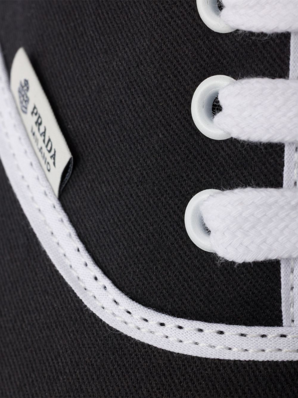 Prada COTTON SNEAKERS Size US 12 / EU 45 - 2 Thumbnail