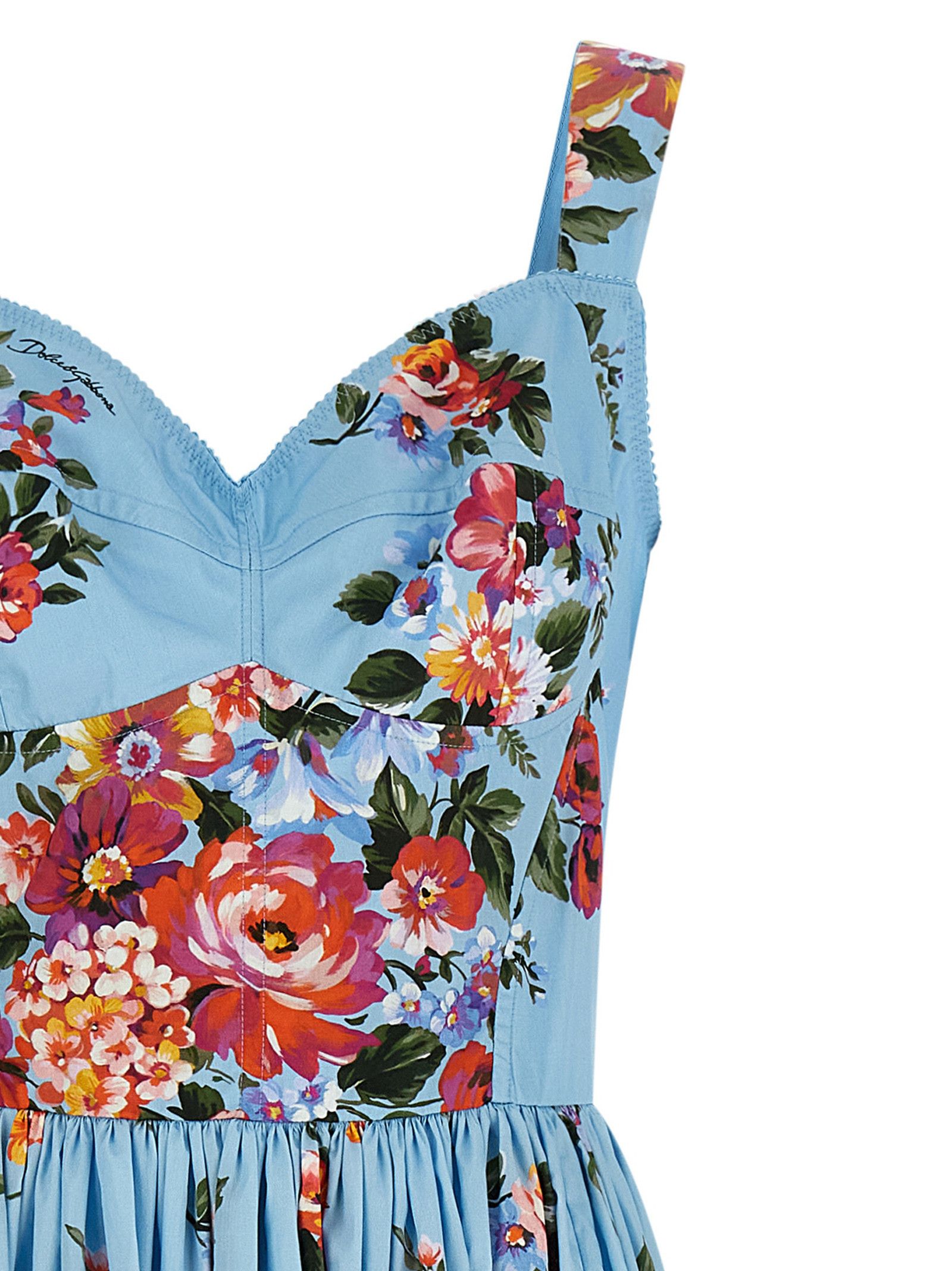 Dolce & Gabbana 'Mazzo Di Fiori' Dress Size M / US 6-8 / IT 42-44 - 3 Thumbnail