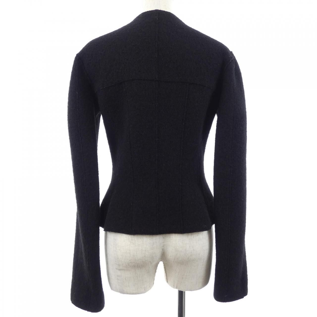 Chanel Chanel Chanel IDENTFICATION Collarless Jacket Textile Outerwear P13958V08014 DUTY FREE for USA Size ONE SIZE - 2 Thumbnail