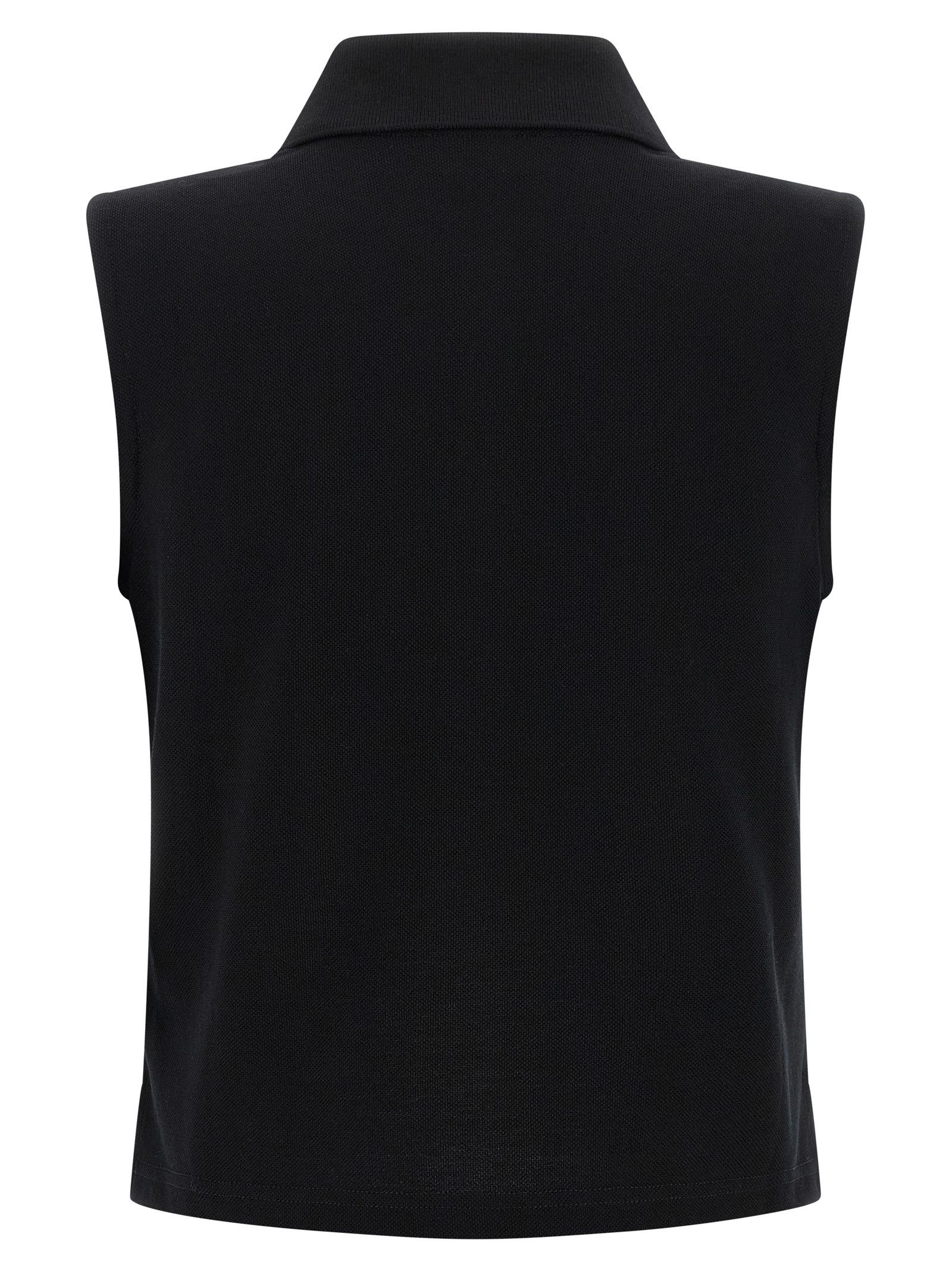Saint Laurent Paris 'Cassandre' Embroidered Polo Shirt Size XS / US 0-2 / IT 36-38 - 2 Thumbnail