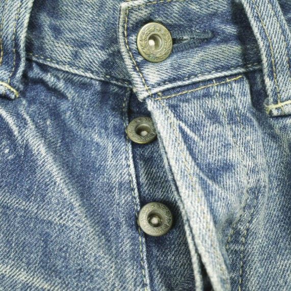 Avirex Avirex AVIREX TFQP DENIM PANTS Cotton Denim Pants Textile Jeans 783-4911201 DUTY FREE for USA Size ONE SIZE - 5 Thumbnail