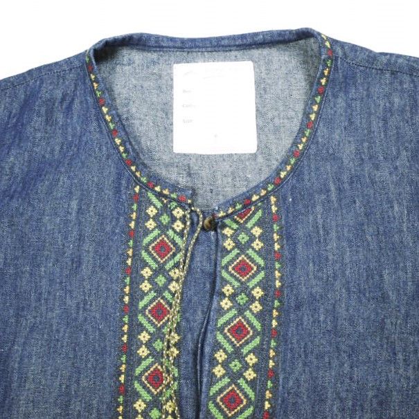 Other Other BLACKBIRD fake pullover shirt linen cotton shirt Textile Tops B-001-S02 DUTY FREE for USA Size ONE SIZE - 4 Thumbnail