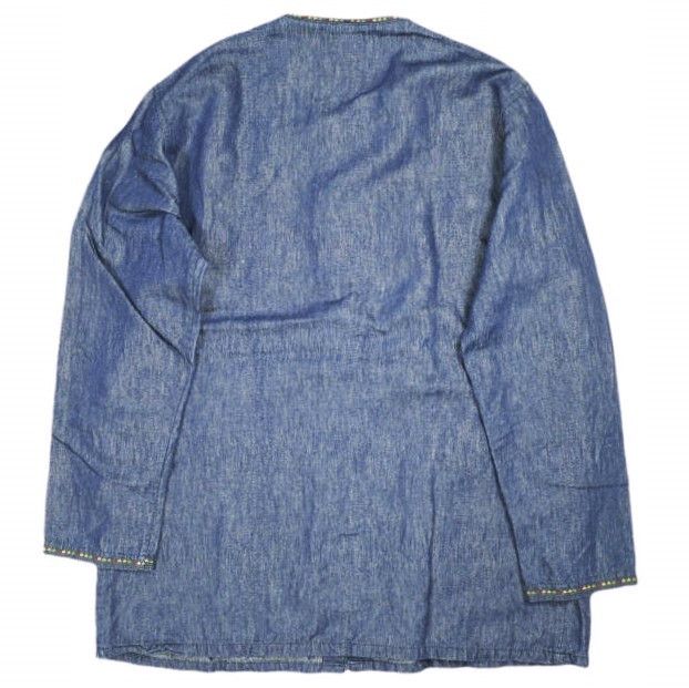 Other Other BLACKBIRD fake pullover shirt linen cotton shirt Textile Tops B-001-S02 DUTY FREE for USA Size ONE SIZE - 2 Thumbnail
