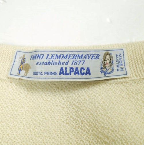 Other Other Fanni Lemmermayer Alpaca Knit Vest Textile Tops DUTY FREE for USA Size ONE SIZE - 6 Thumbnail