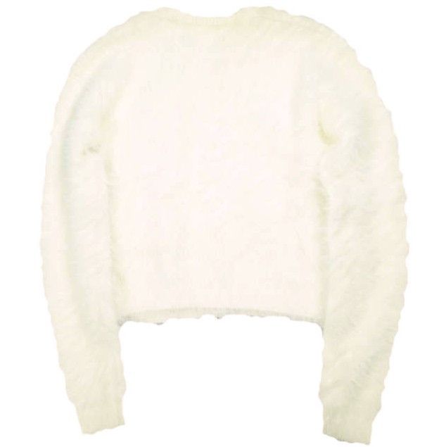 Other Other FRED PERRY × Ray BEAMS Shaggy Knit Cardigan Knitwear Textile Tops FZ7231 DUTY FREE for USA Size ONE SIZE - 2 Thumbnail