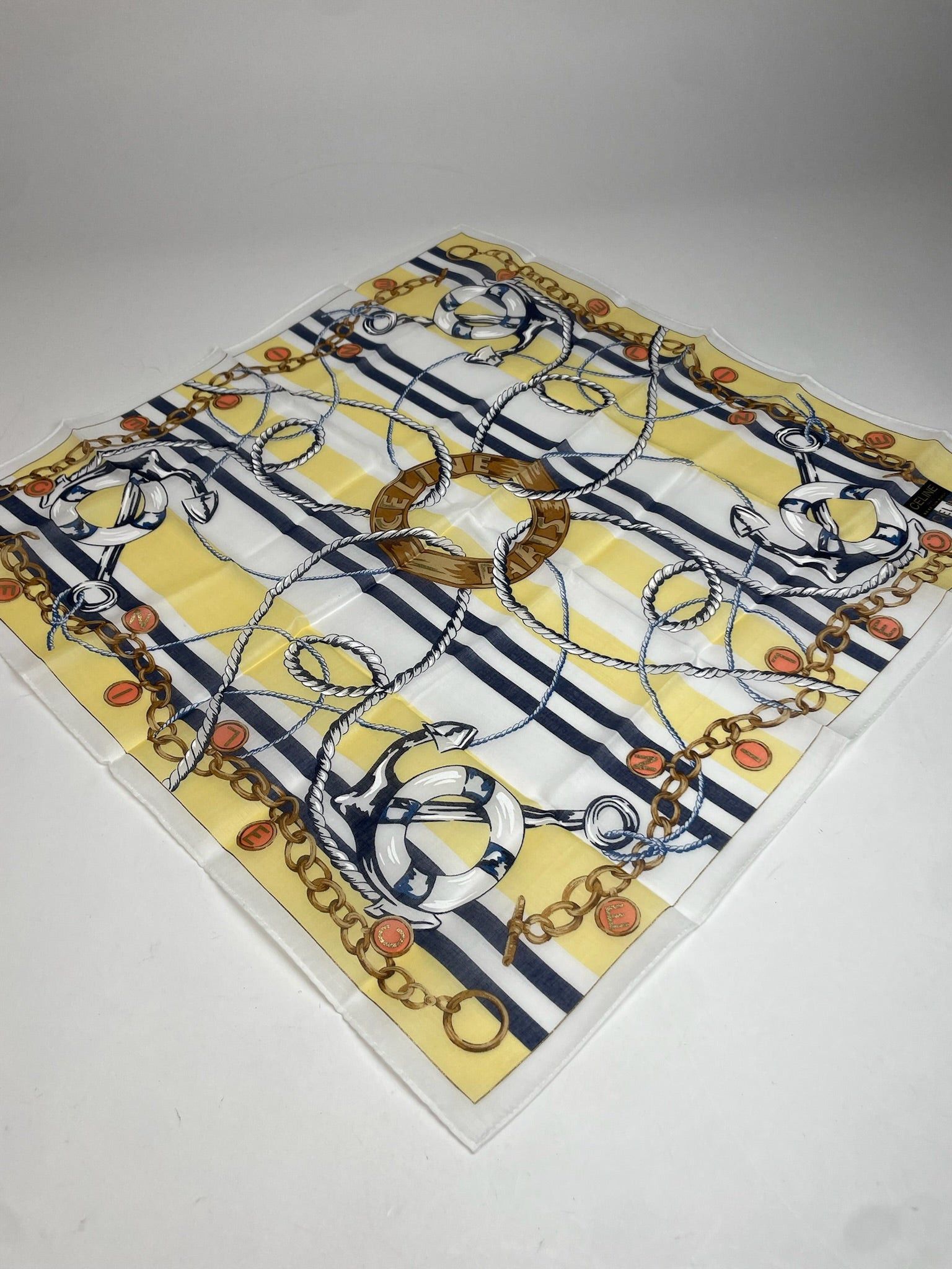 Celine Vintage Scarf Baroque Size ONE SIZE - 5 Thumbnail